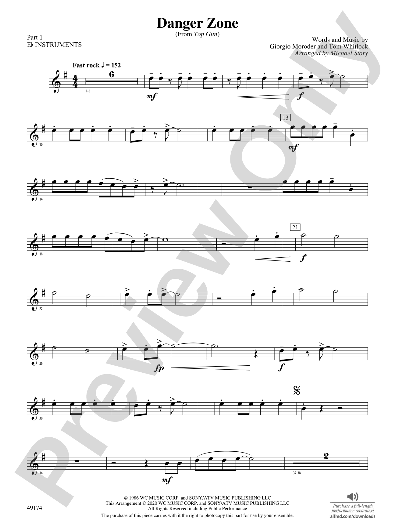 Danger Zone: Part 1 - E-flat Instruments