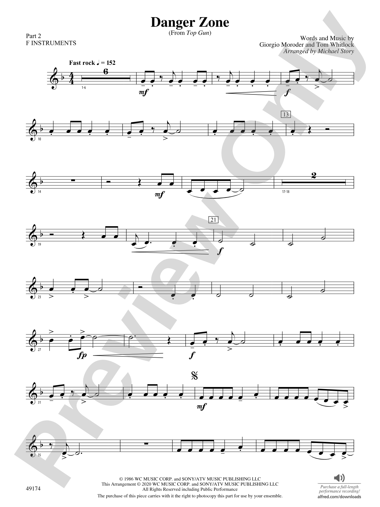 Danger Zone: Part 2 - F Instruments