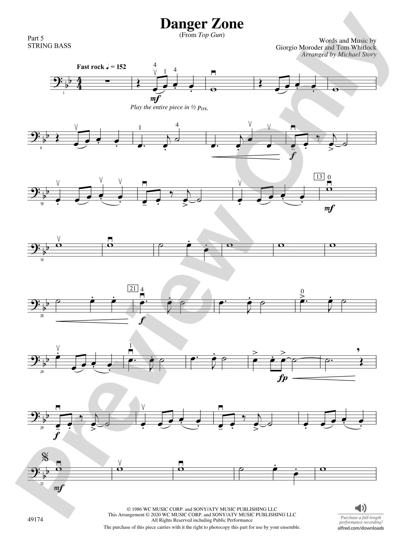 Danger Zone: Part 5 - String Bass