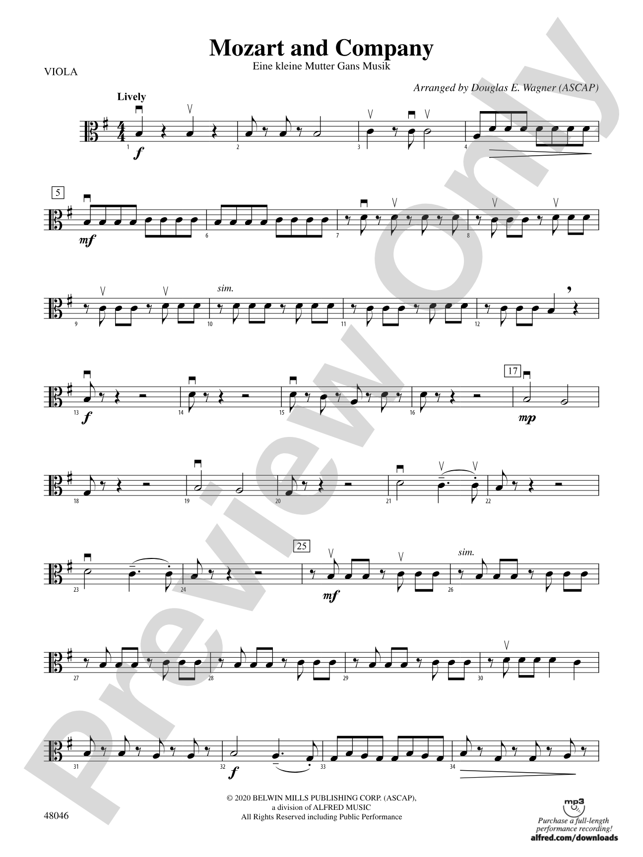 Mozart and Company: Viola