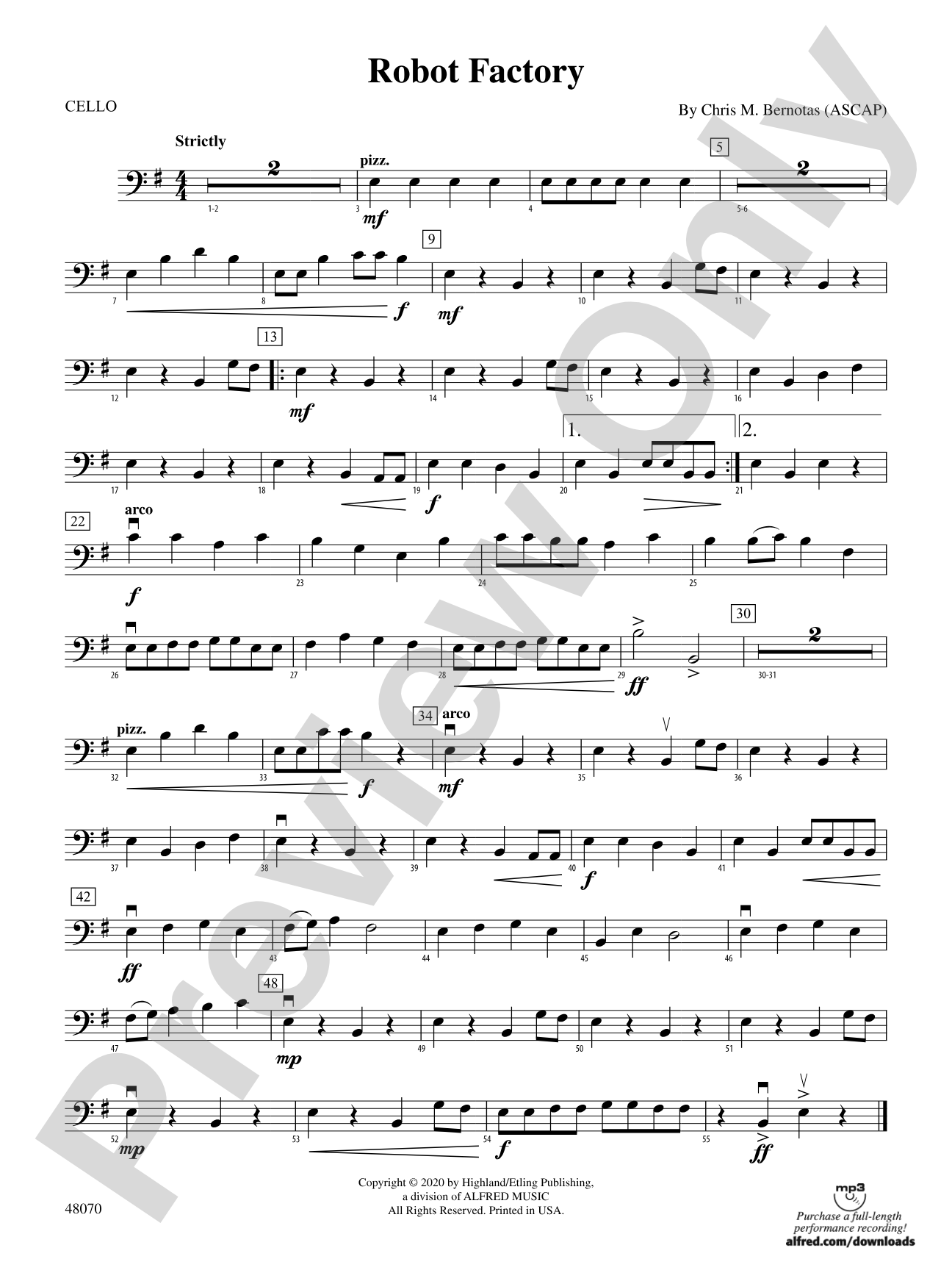 Robot Factory: Cello