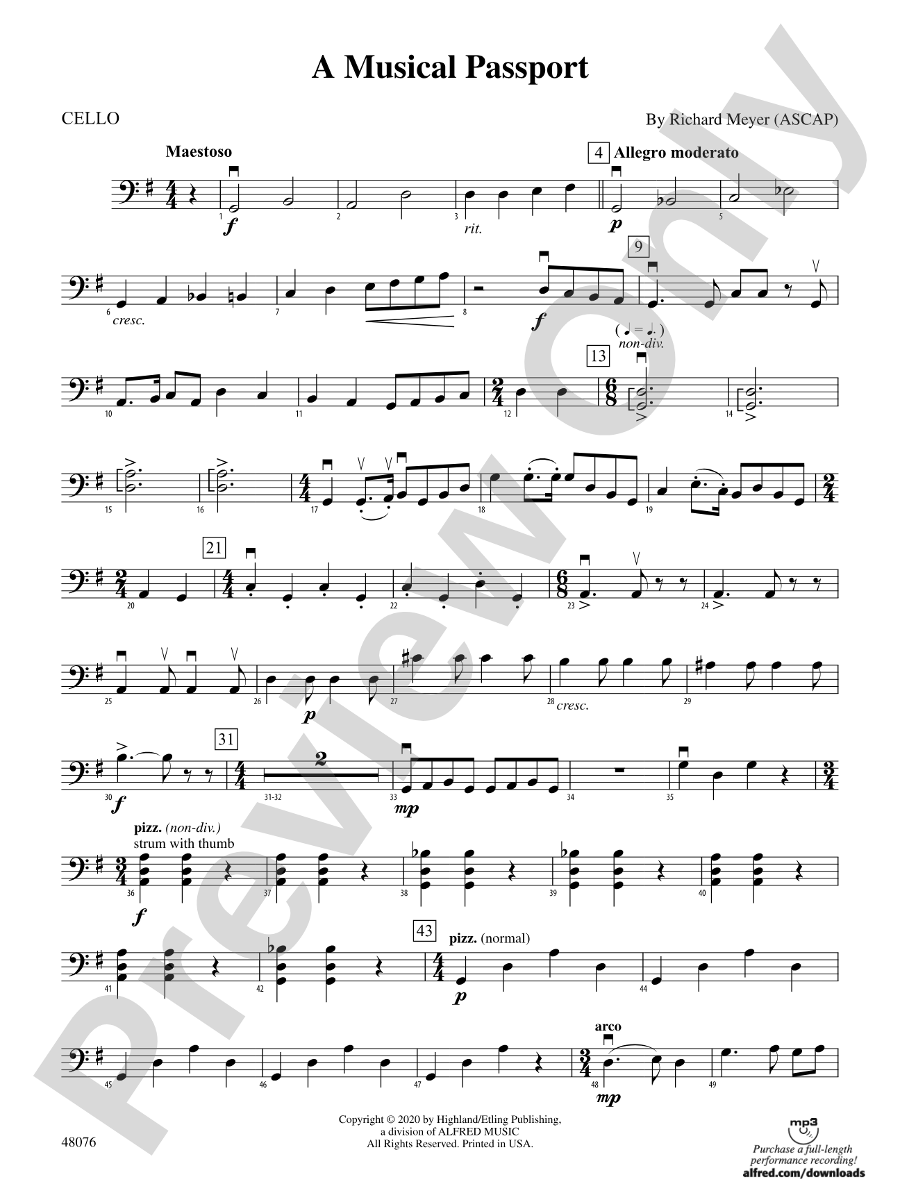 A Musical Passport: Cello