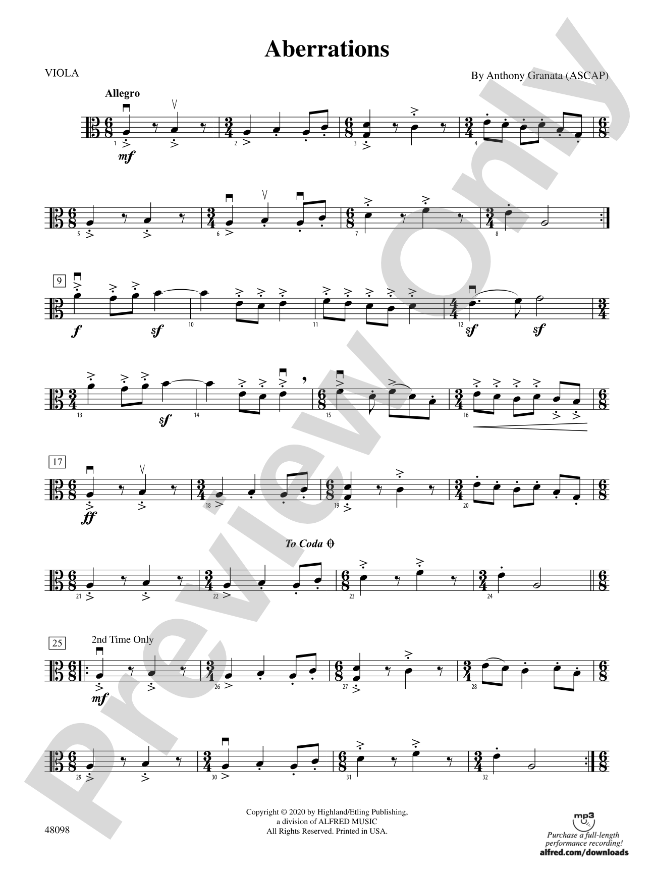 Aberrations: Viola