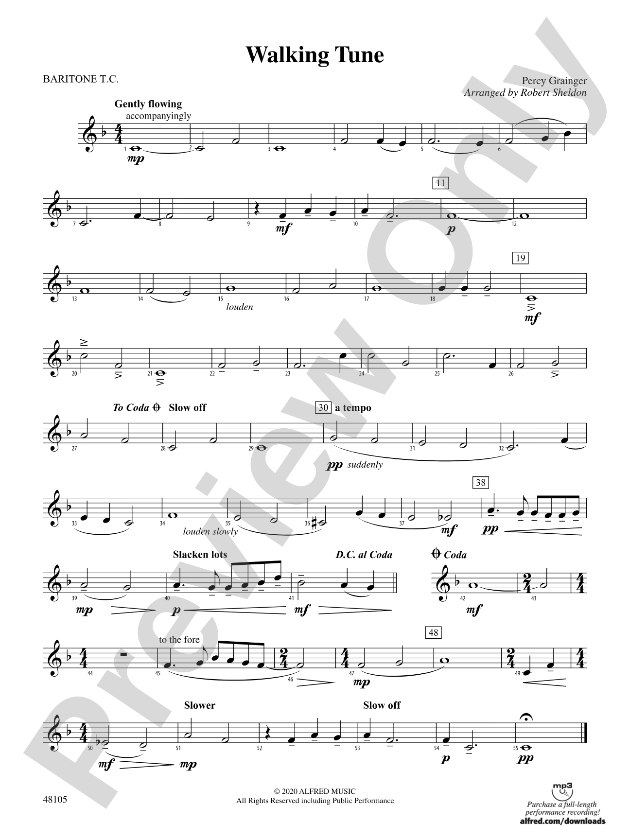 Walking Tune: Baritone T.C.