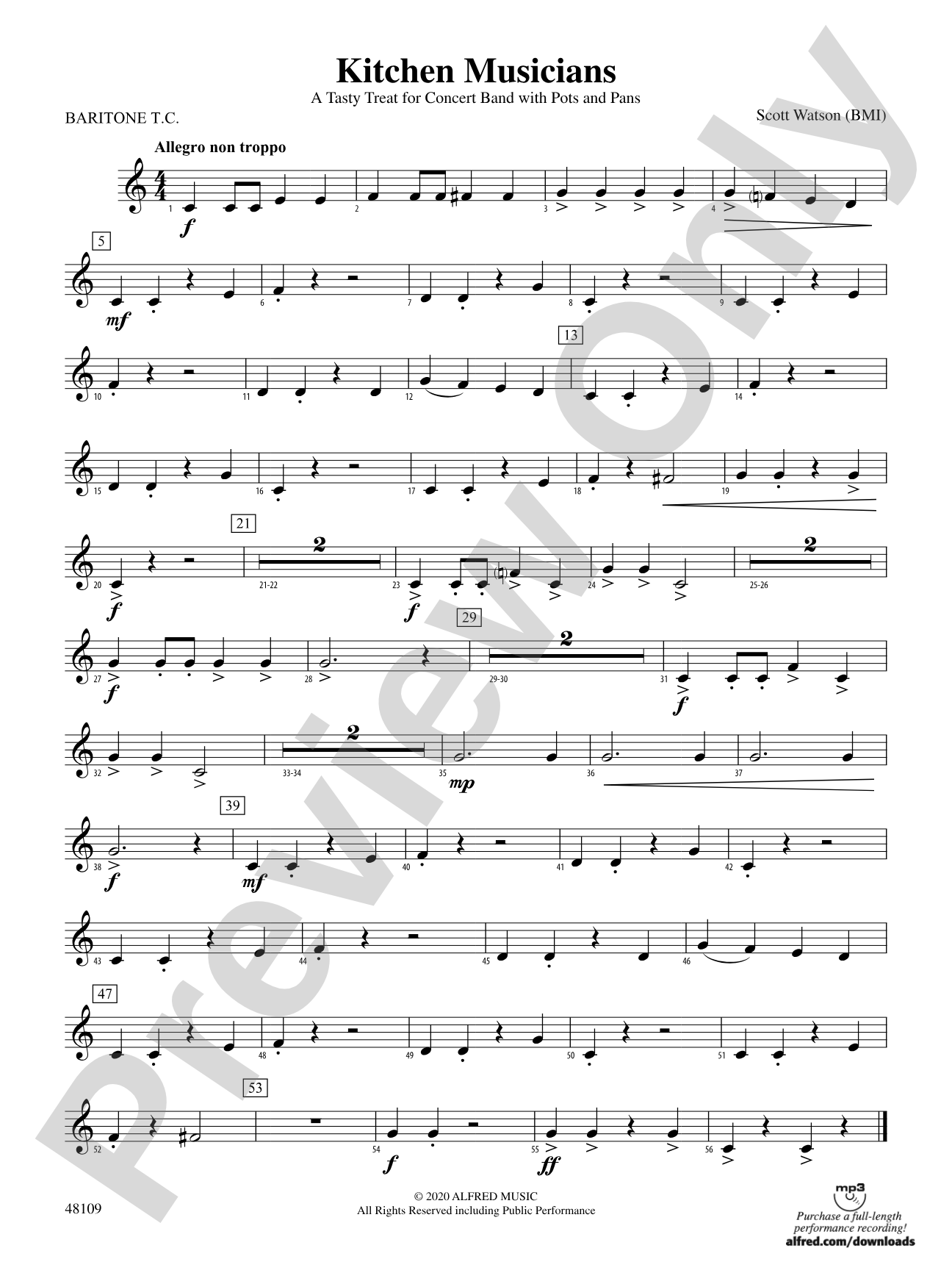 Kitchen Musicians: Baritone T.C.
