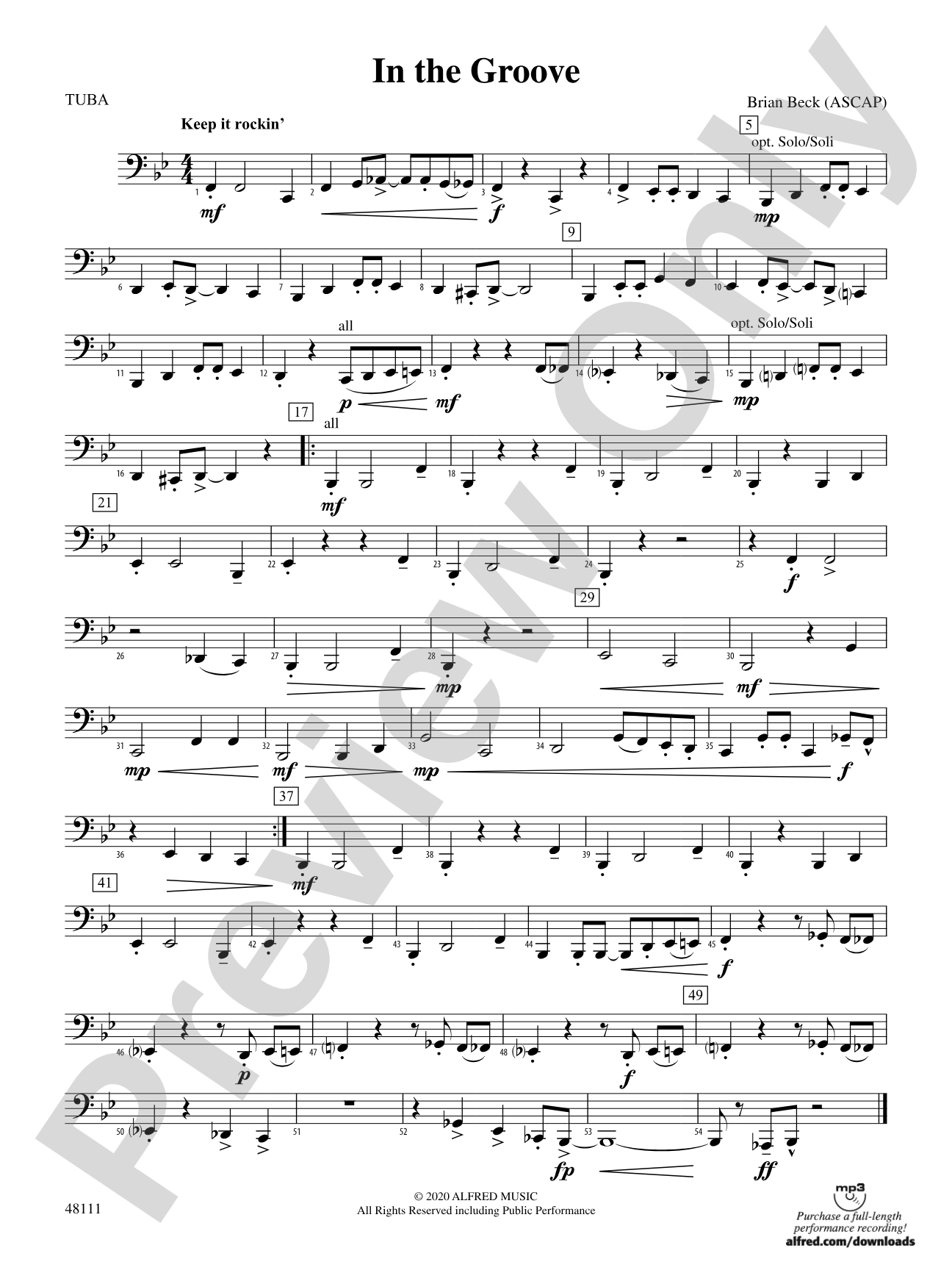 In the Groove: Tuba