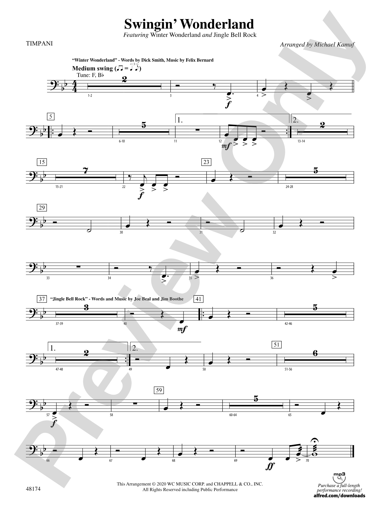Swingin' Wonderland: Timpani
