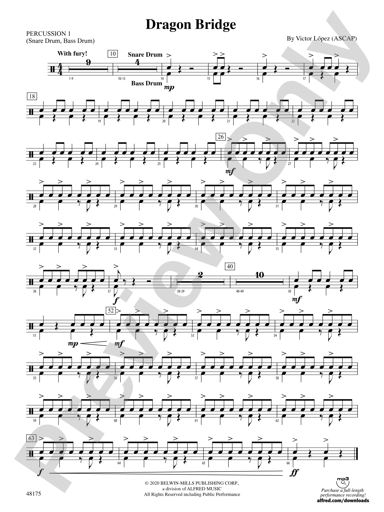 Dragon Bridge: 1st Percussion