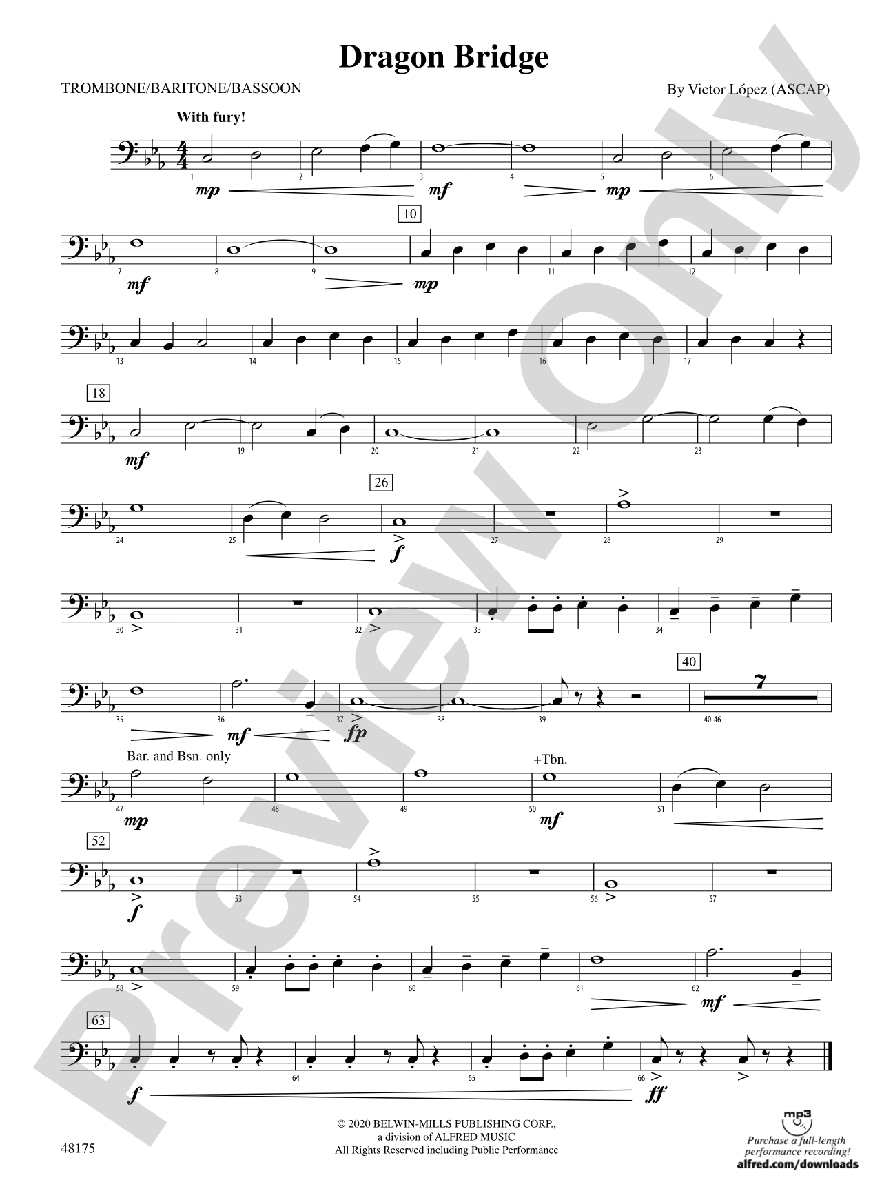 Dragon Bridge: 1st Trombone