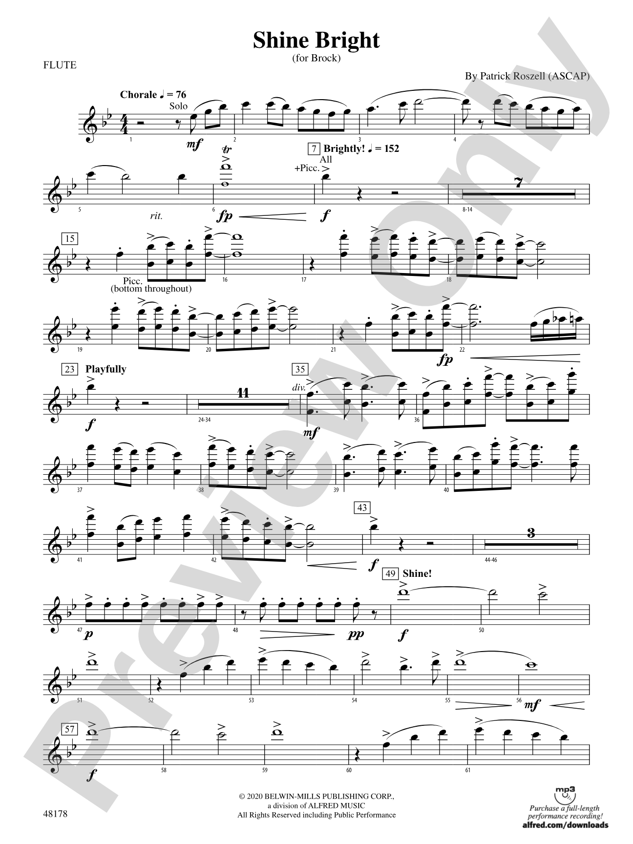 Shine Bright: Flute