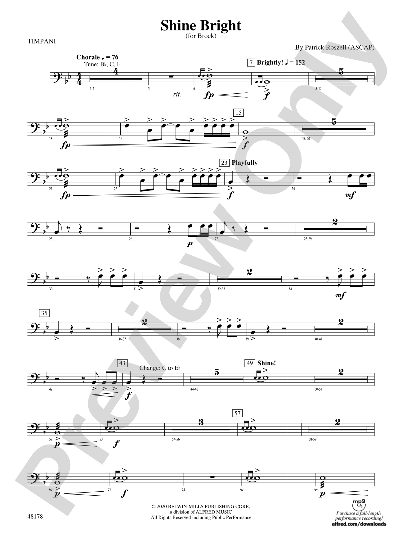 Shine Bright: Timpani