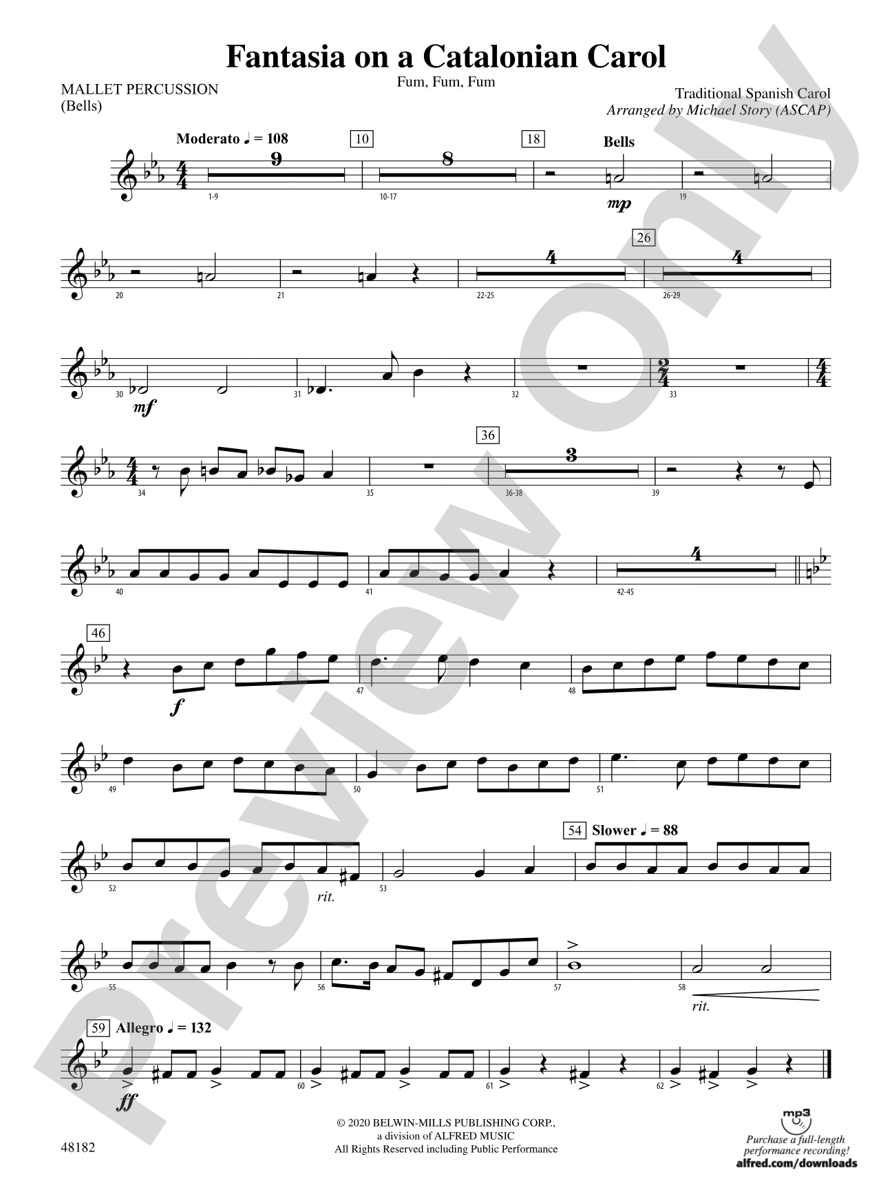 Fantasia on a Catalonian Carol: Mallets