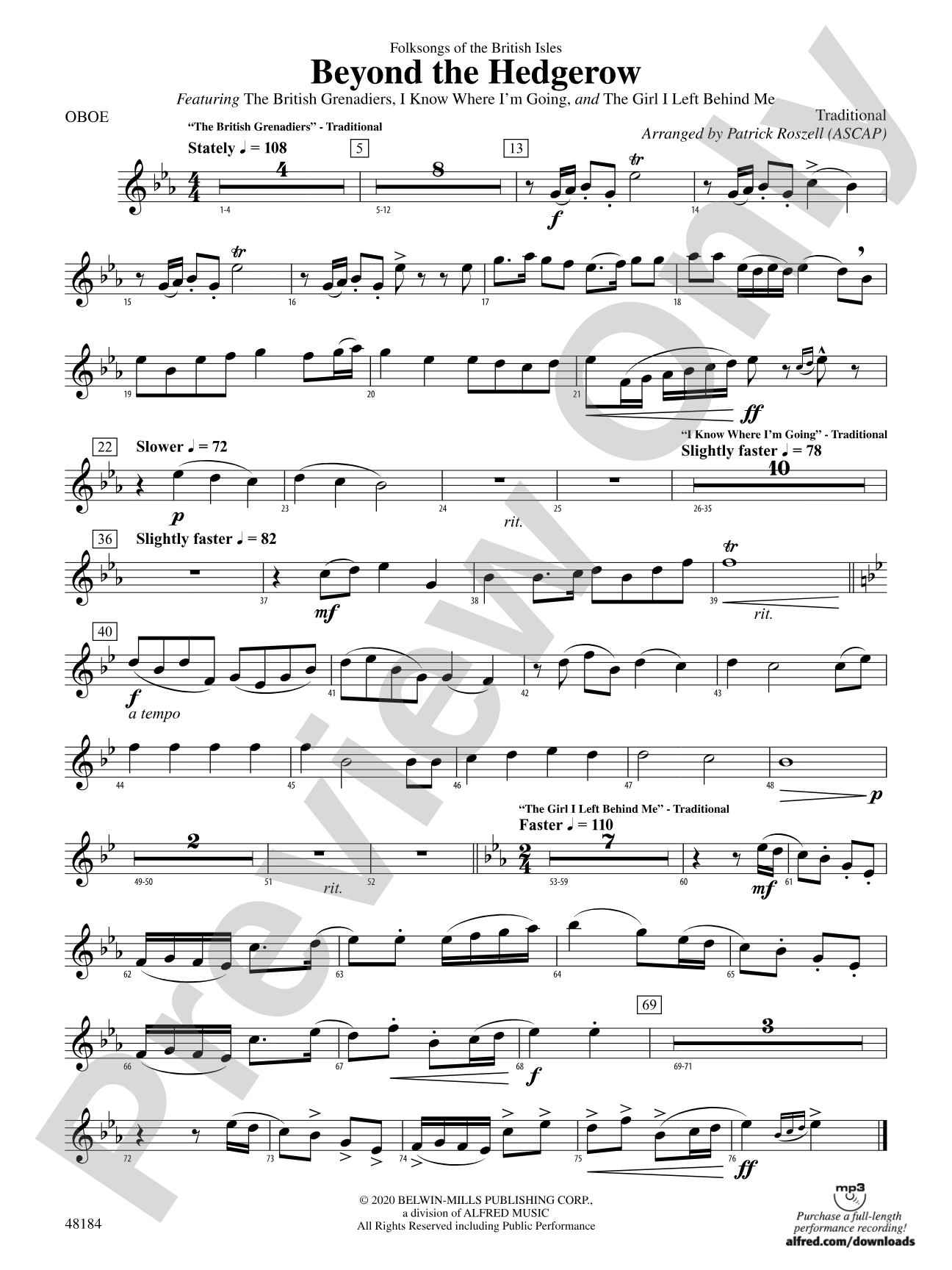 Beyond the Hedgerow: Oboe