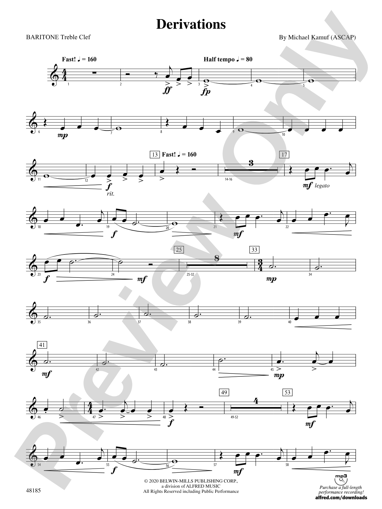 Derivations: Baritone T.C.