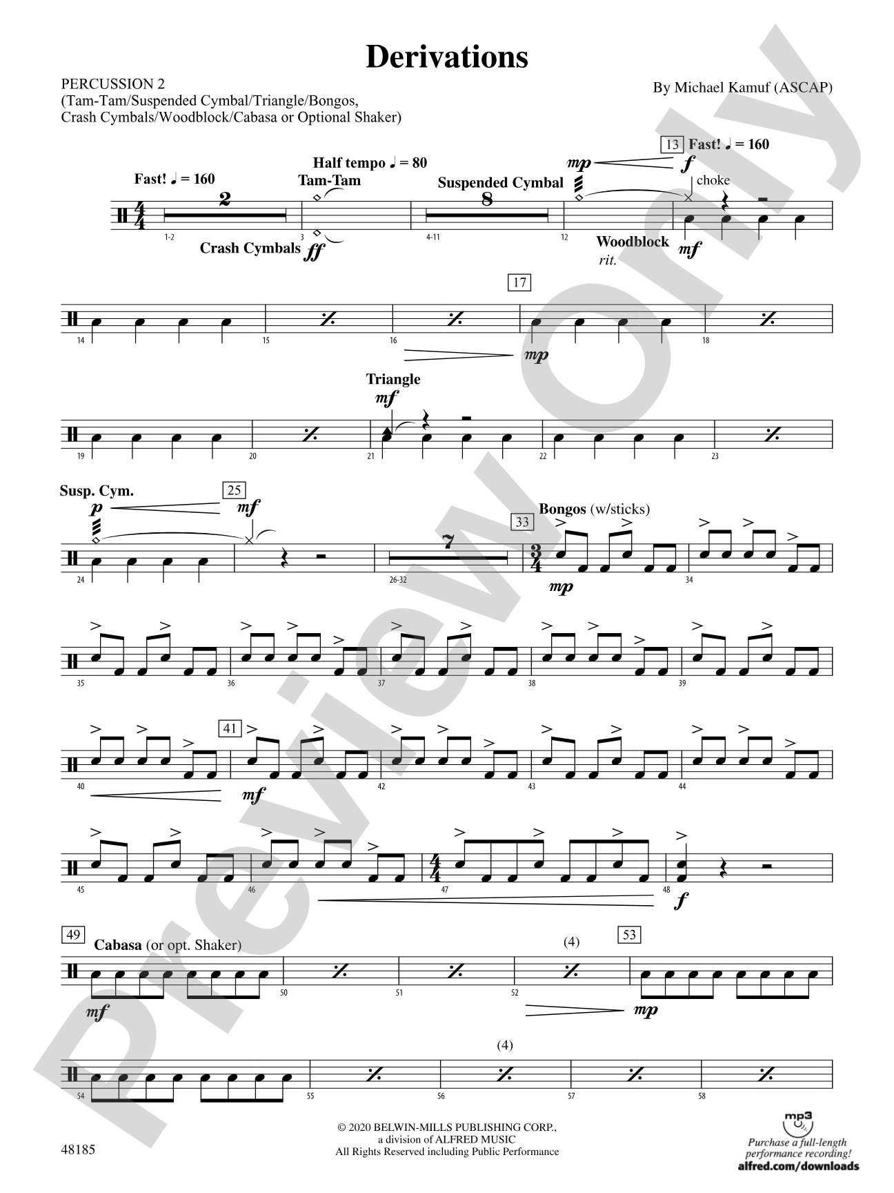 Derivations: 2nd Percussion