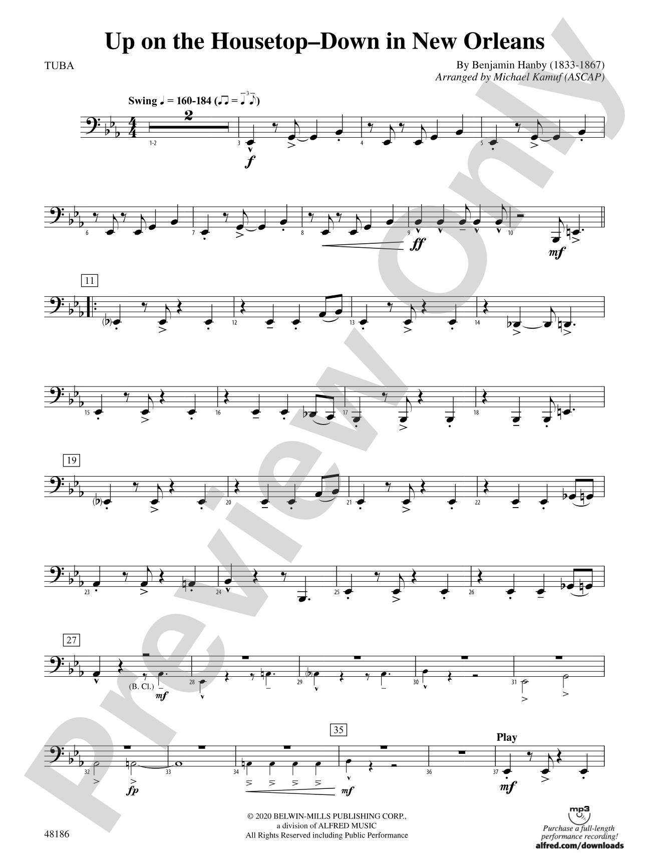 Up on the Housetop--Down in New Orleans: Tuba