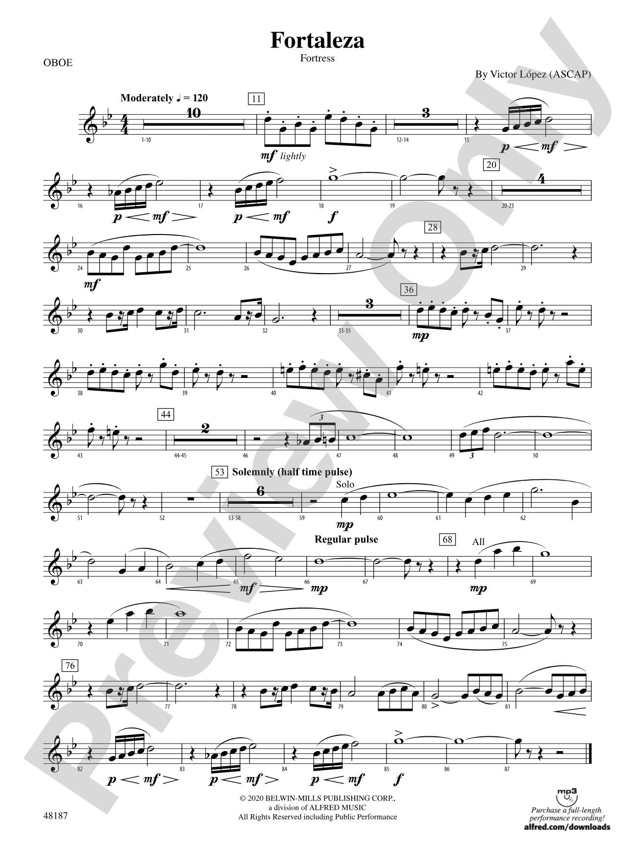 Fortaleza: Oboe