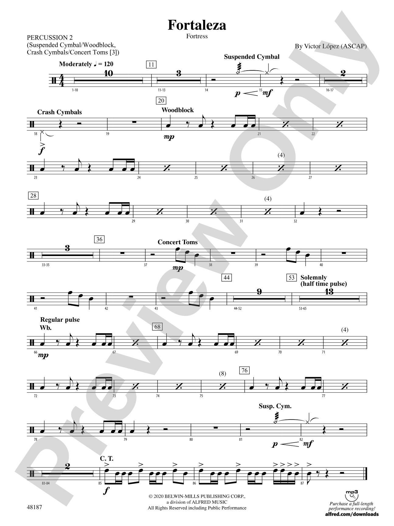 Fortaleza: 2nd Percussion