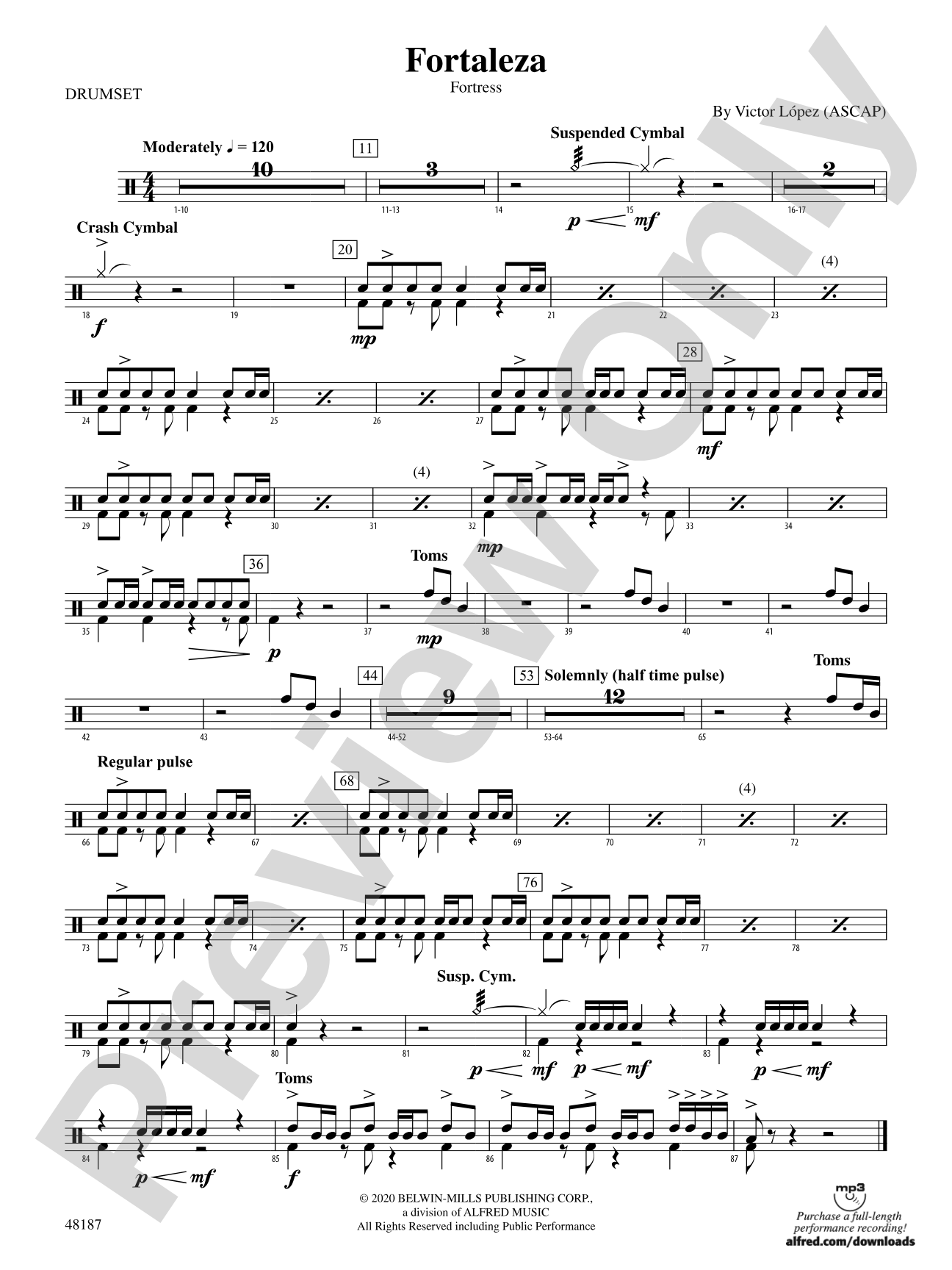 Fortaleza: 3rd Percussion