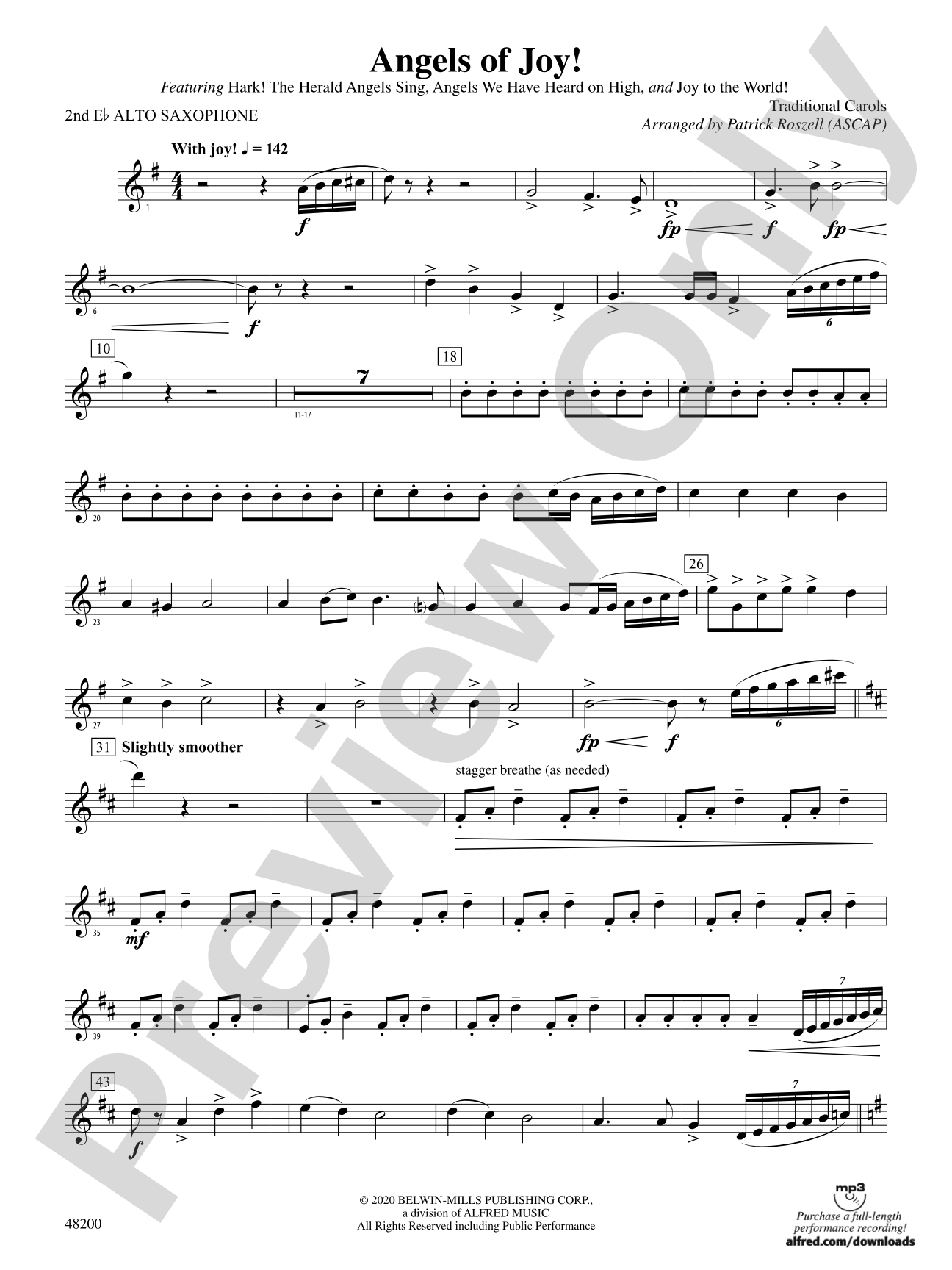 Angels of Joy!: 2nd E-flat Alto Saxophone