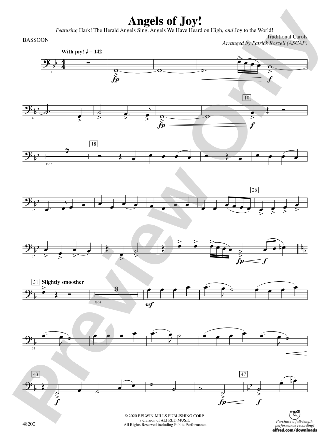 Angels of Joy!: Bassoon
