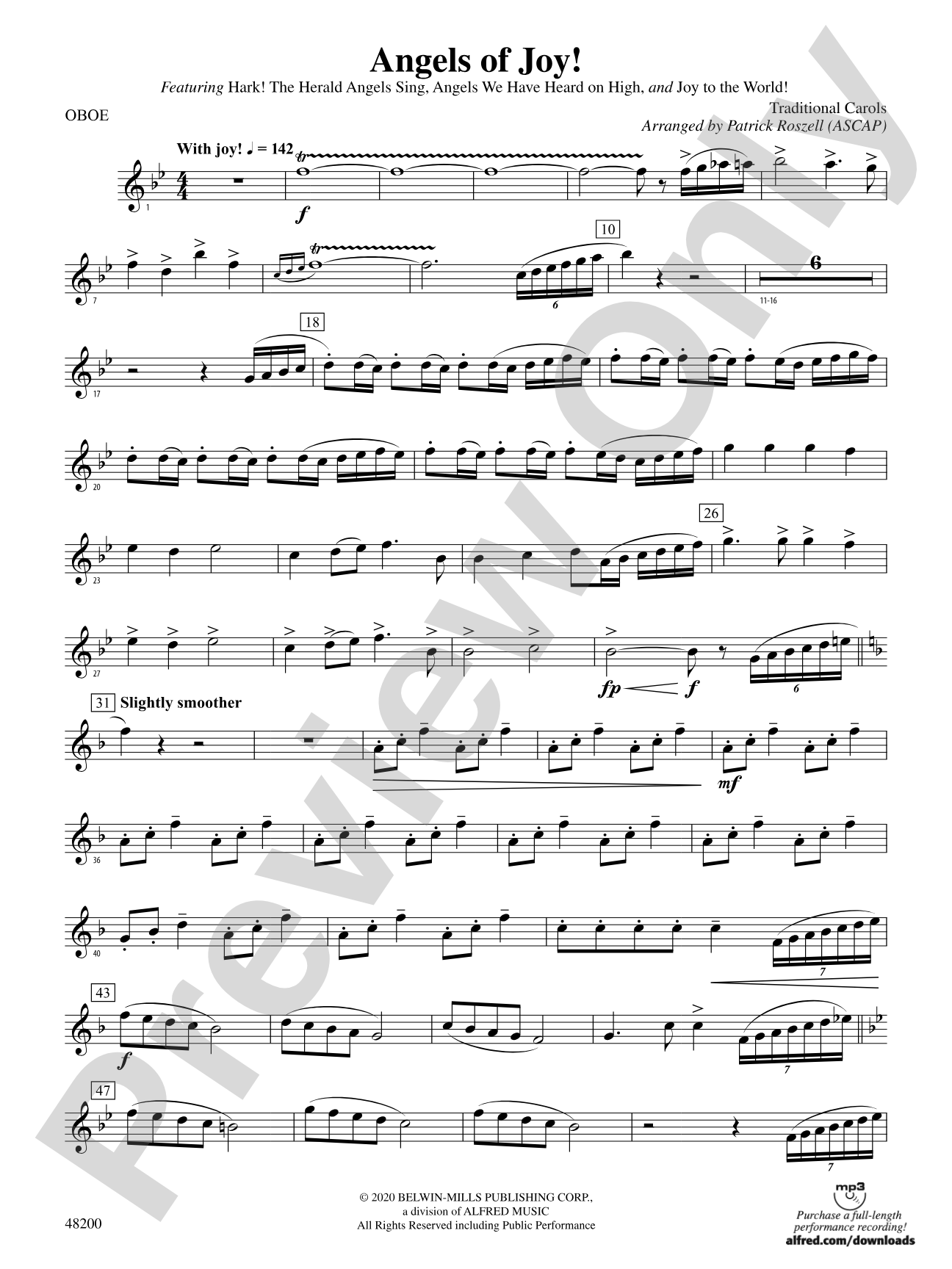 Angels of Joy!: Oboe