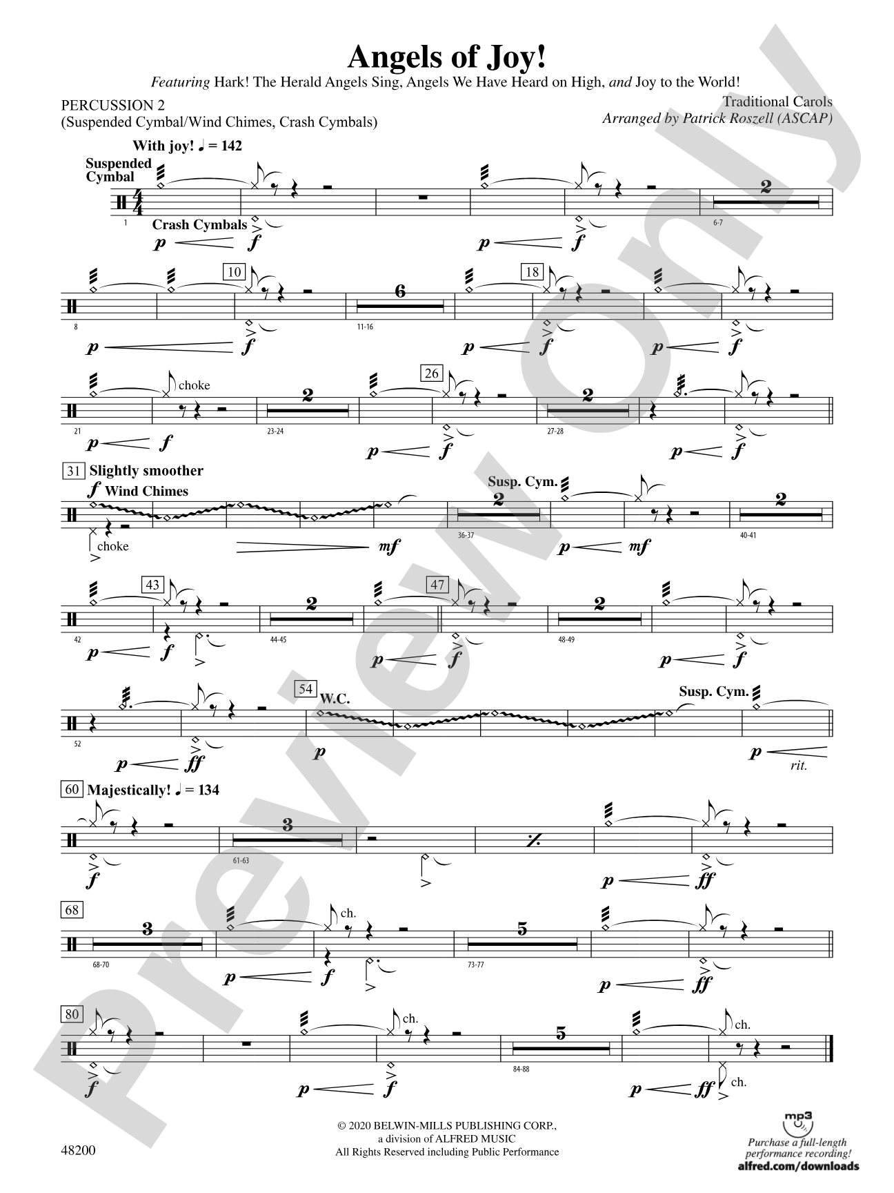 Angels of Joy!: 2nd Percussion