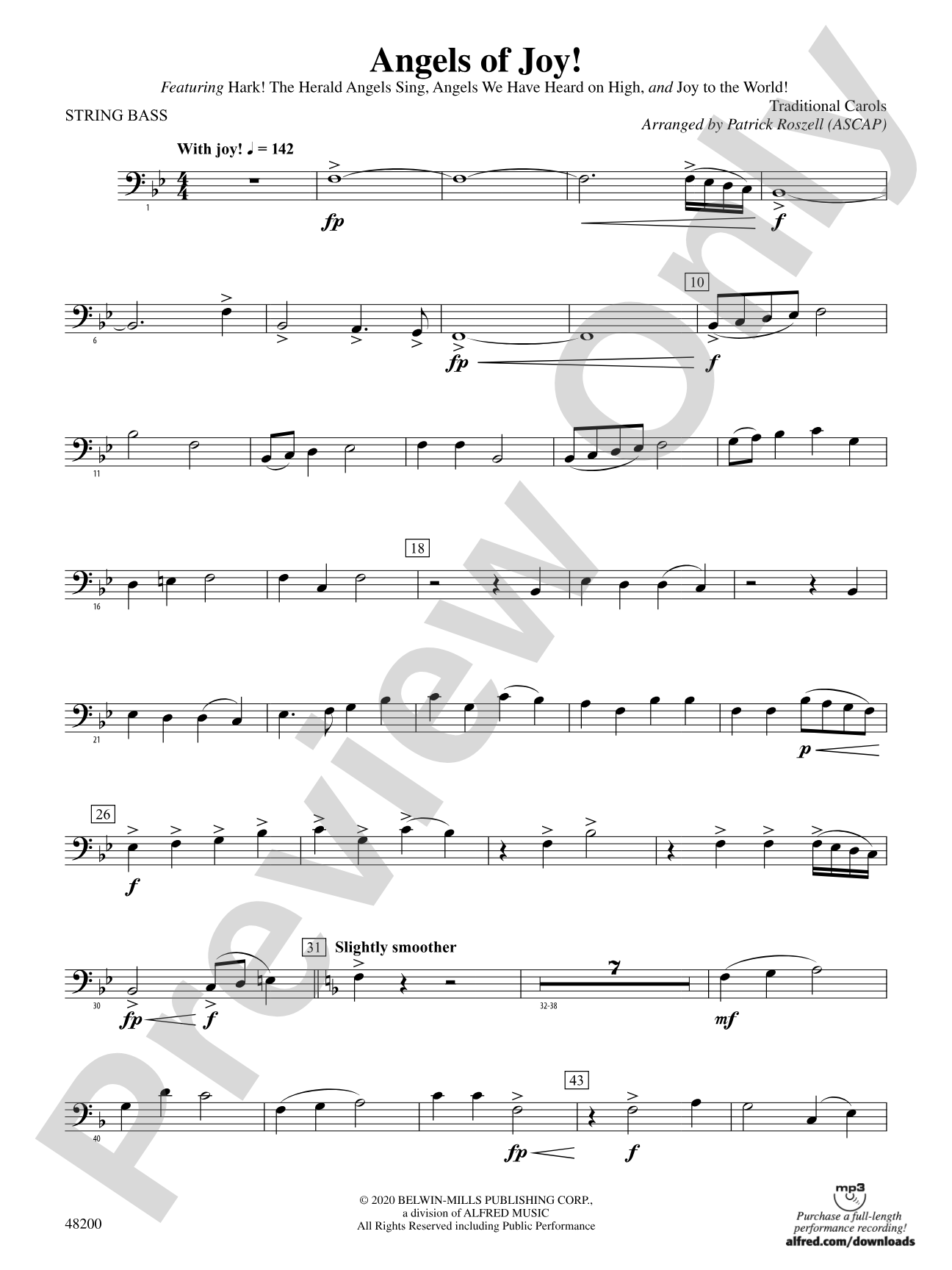 Angels of Joy!: String Bass
