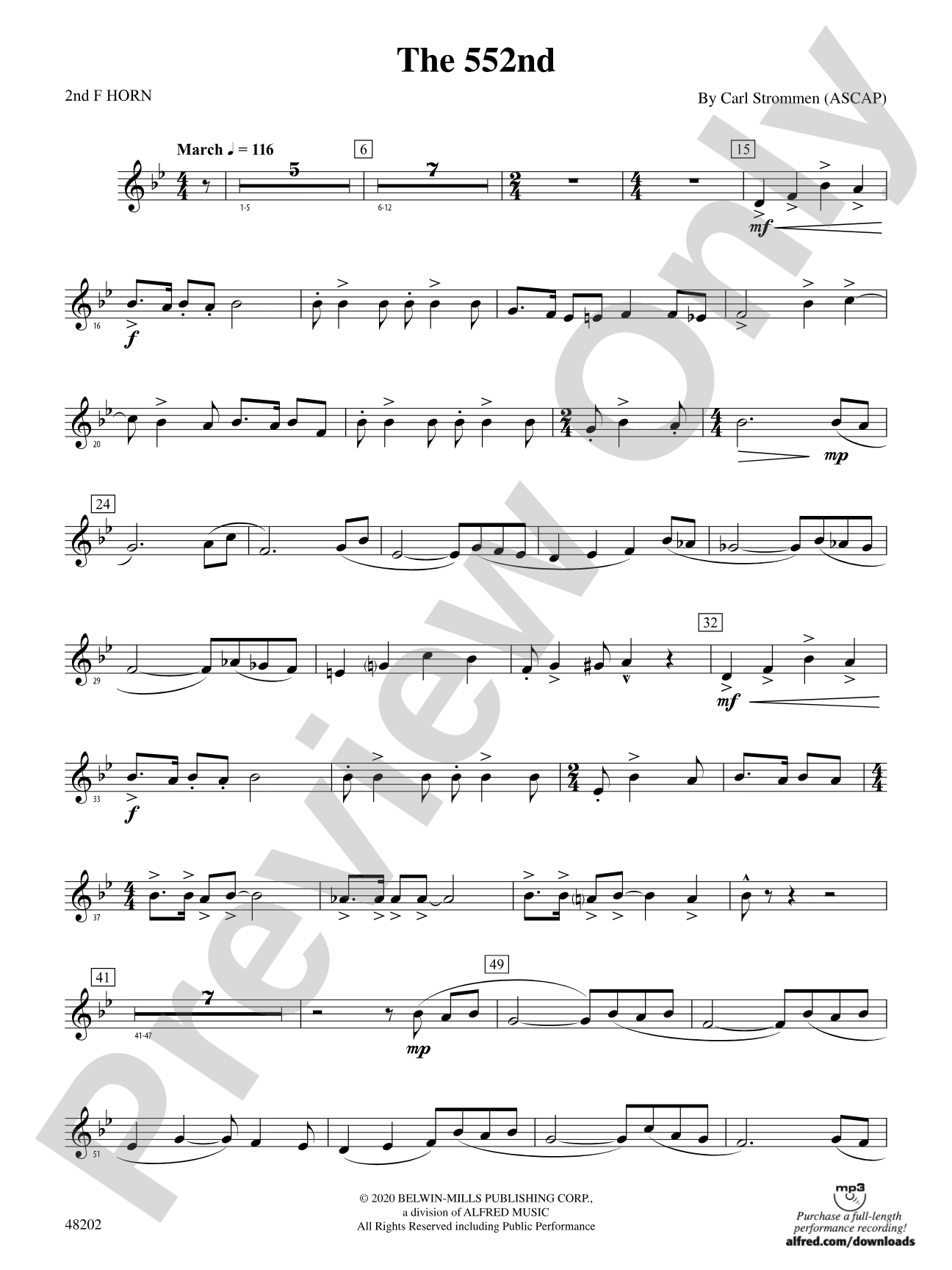 The 552nd: 2nd F Horn