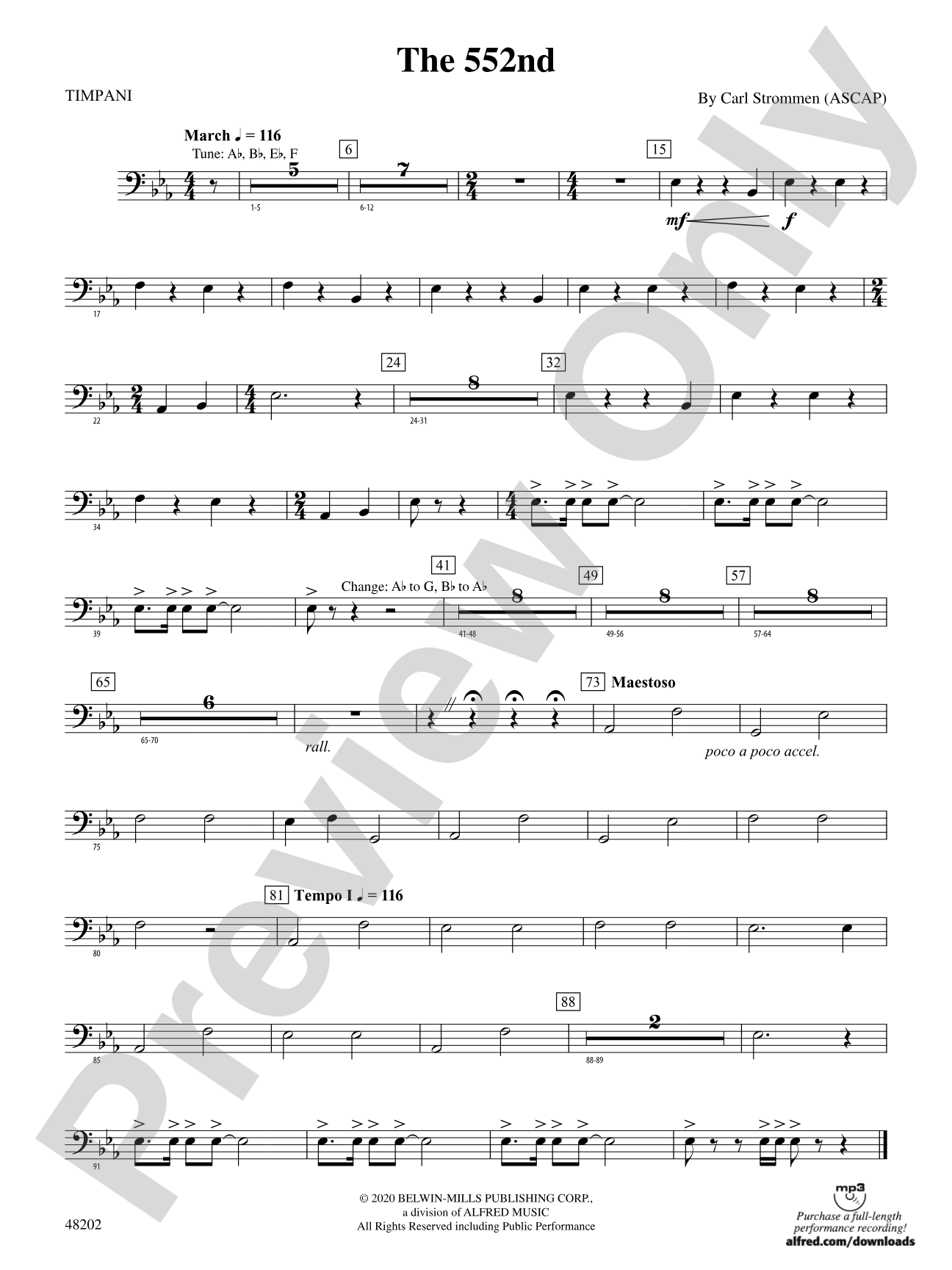 The 552nd: Timpani