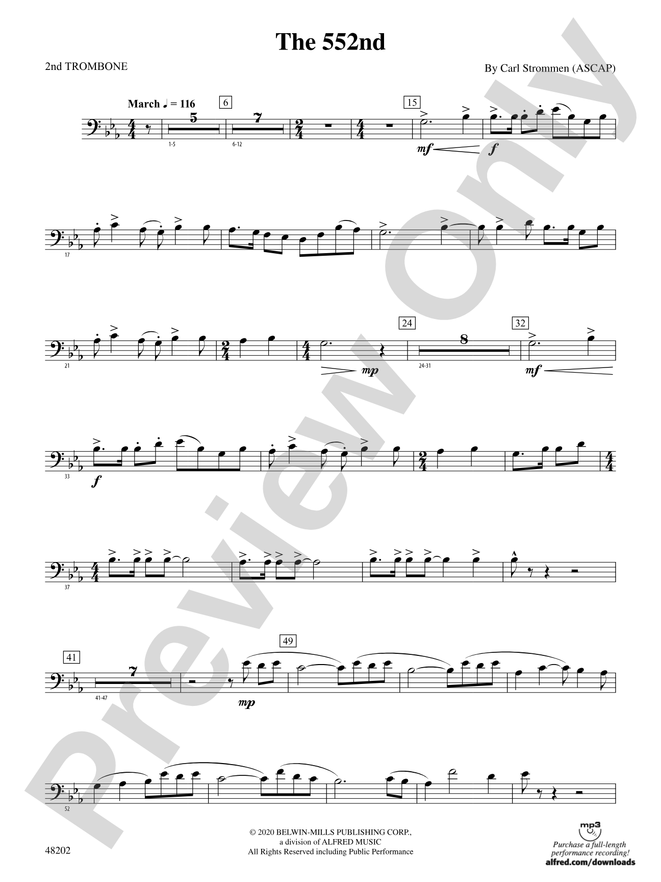 The 552nd: 2nd Trombone