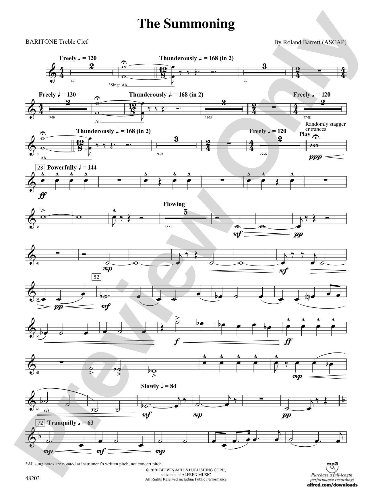 The Summoning: Baritone T.C.