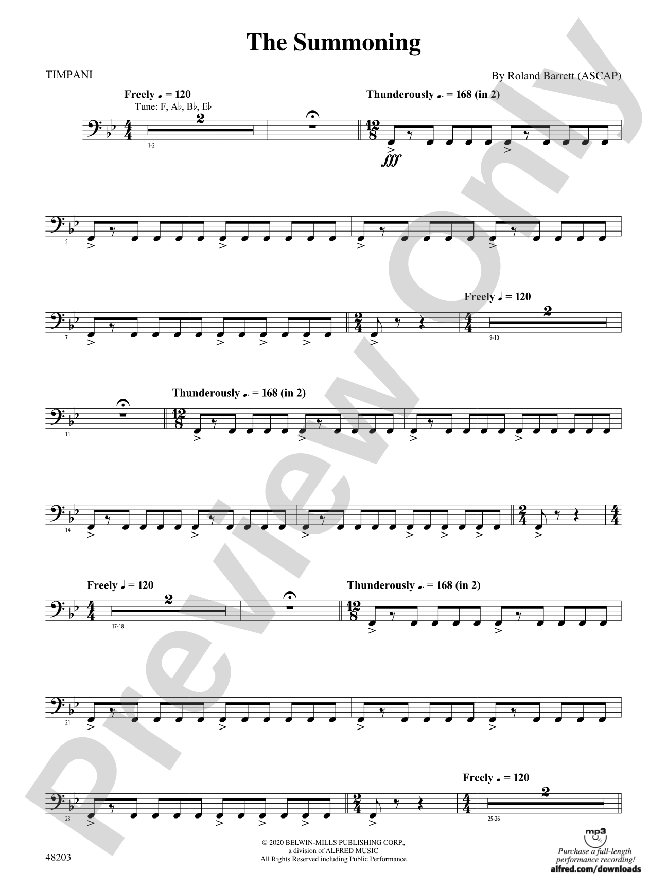 The Summoning: Timpani