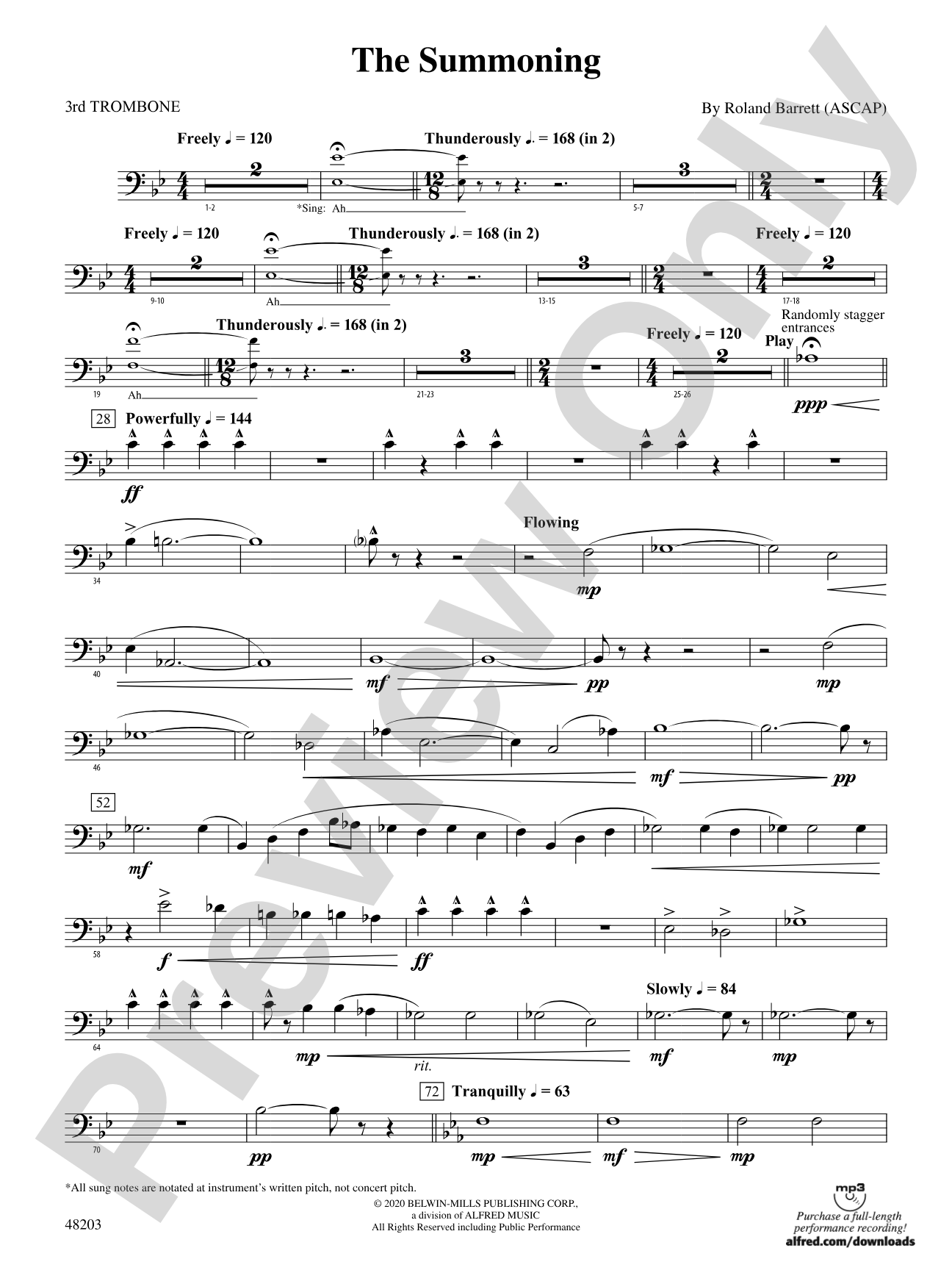 The Summoning: 3rd Trombone