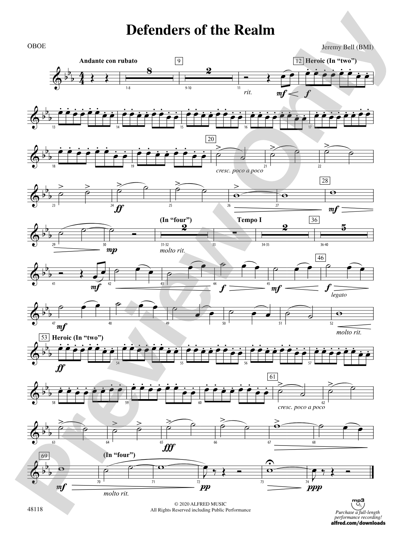 Defenders of the Realm: Oboe