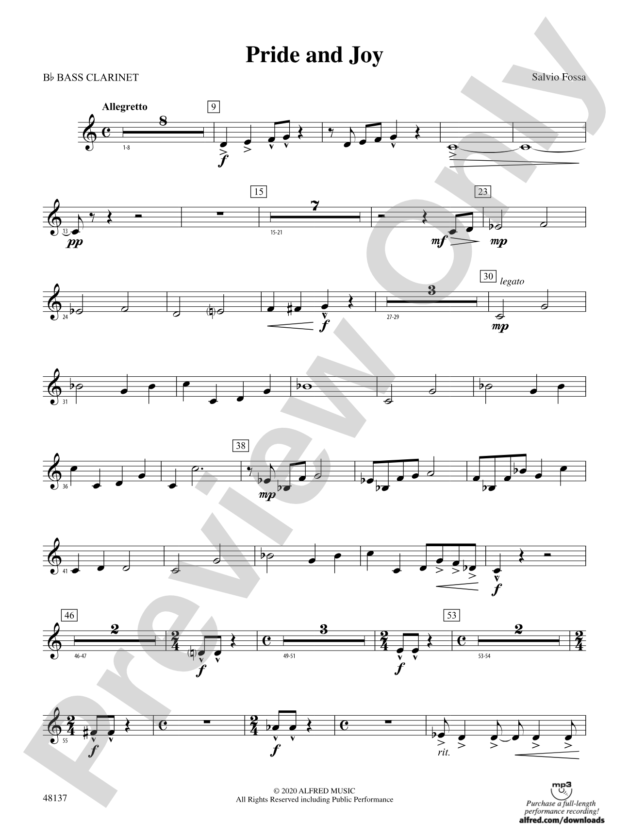 Pride and Joy: B-flat Bass Clarinet