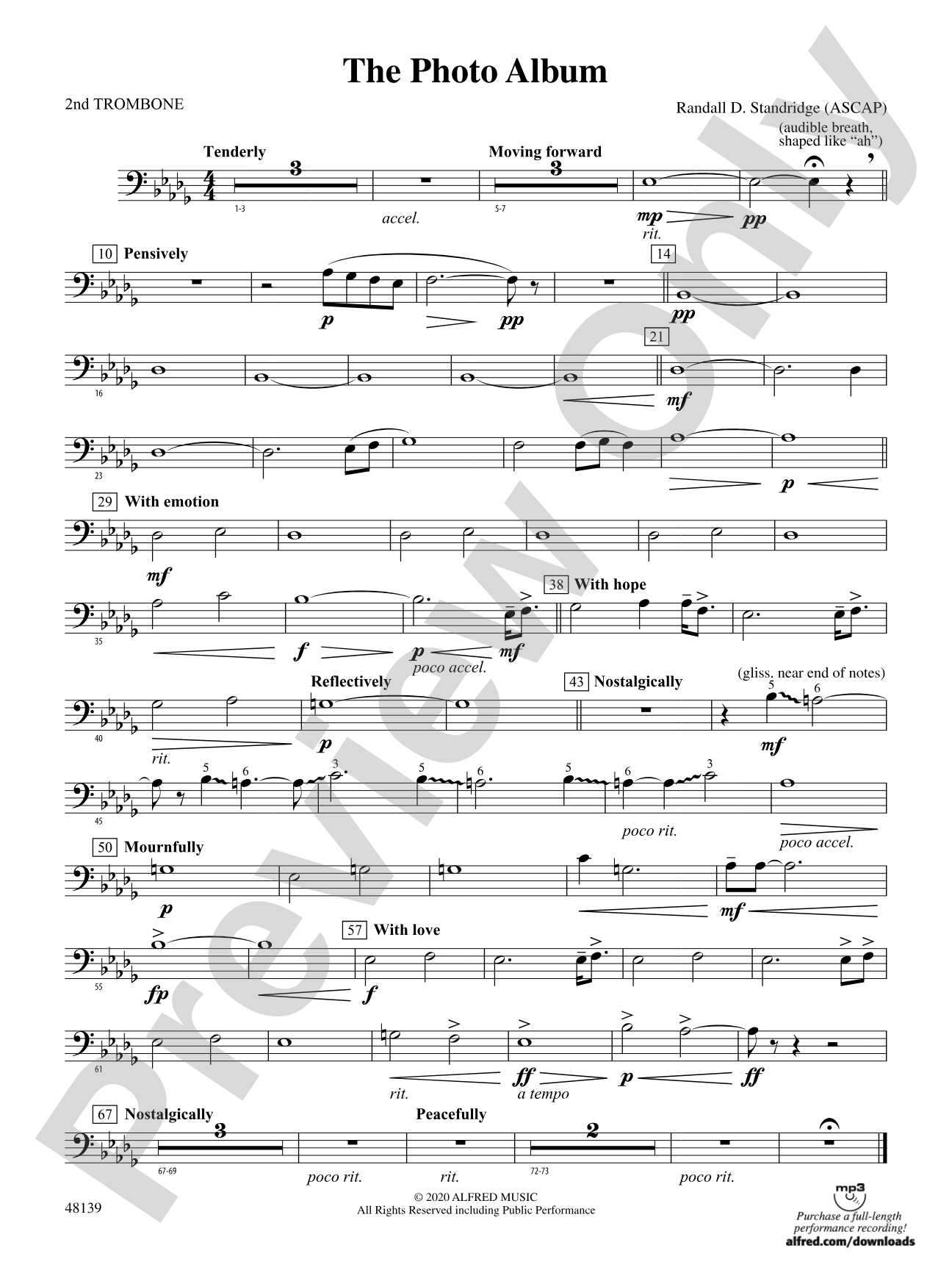 The Photo Album: 2nd Trombone