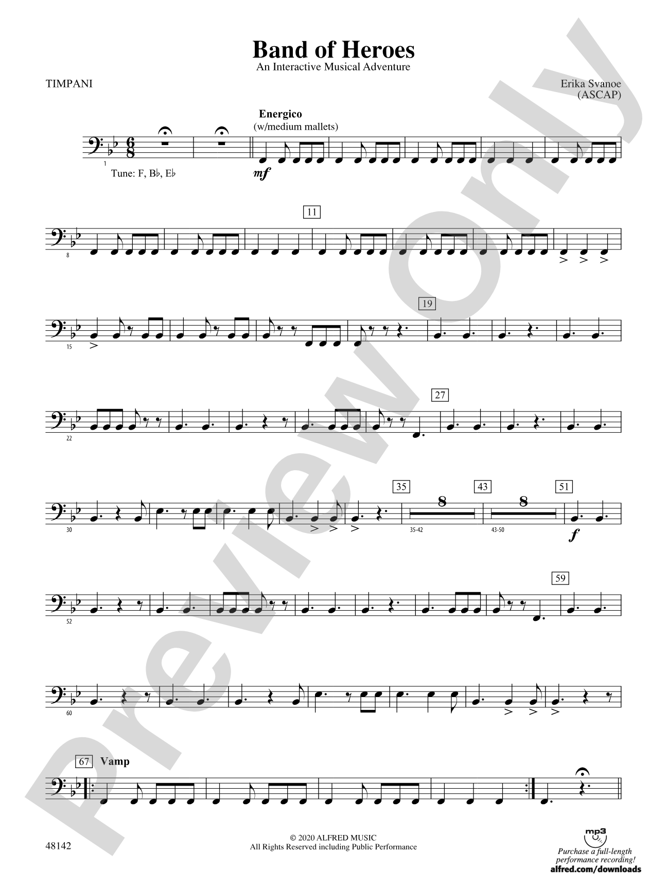 Band of Heroes: Timpani