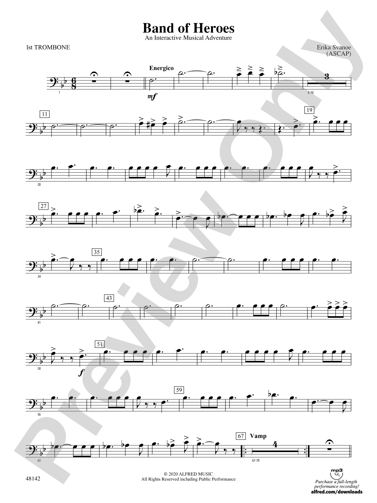 Band of Heroes: 1st Trombone