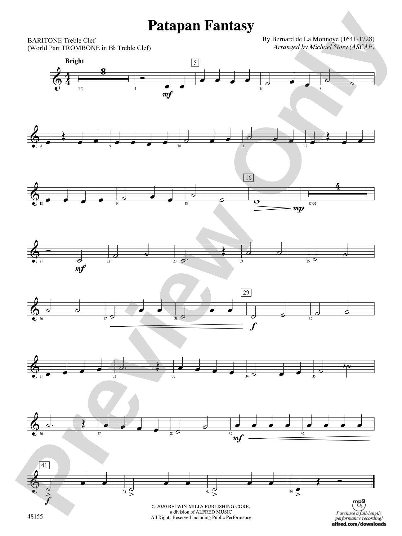 Patapan Fantasy: Baritone T.C.