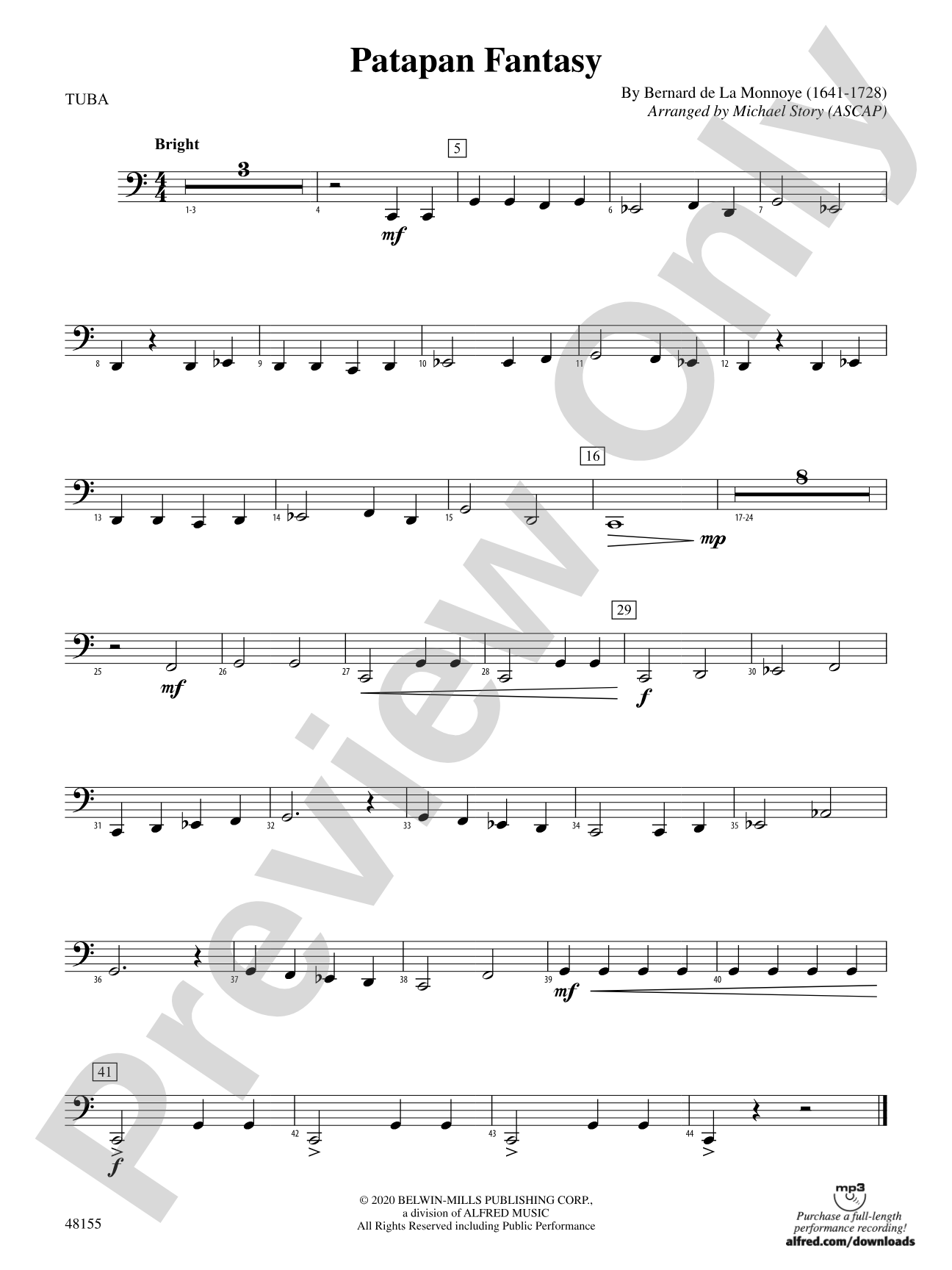 Patapan Fantasy: Tuba