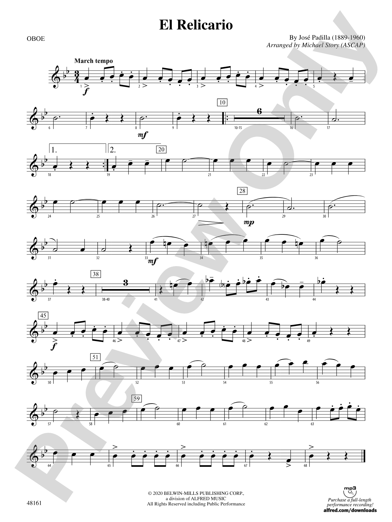 El Relicario: Oboe