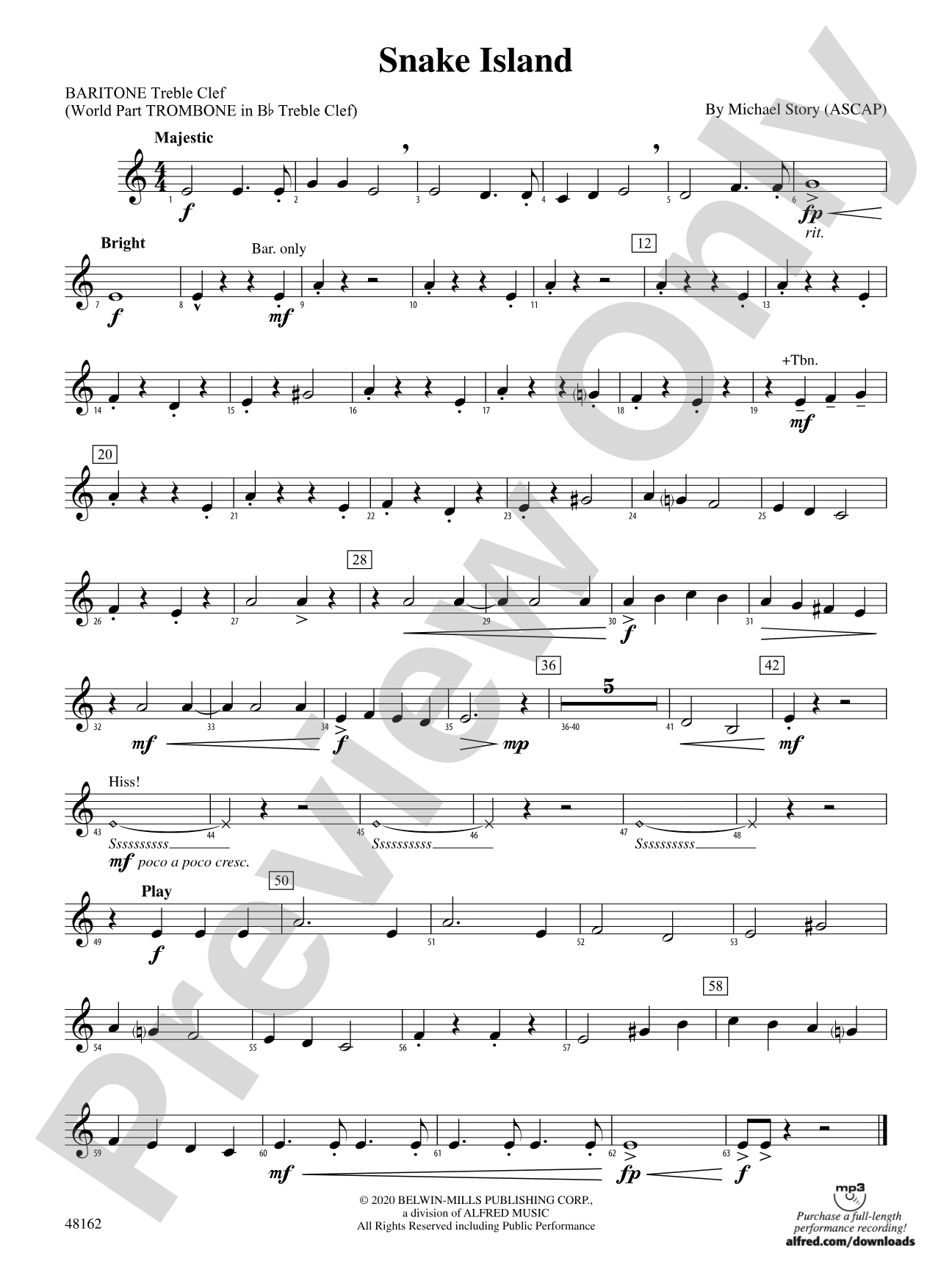 Snake Island: Baritone T.C.