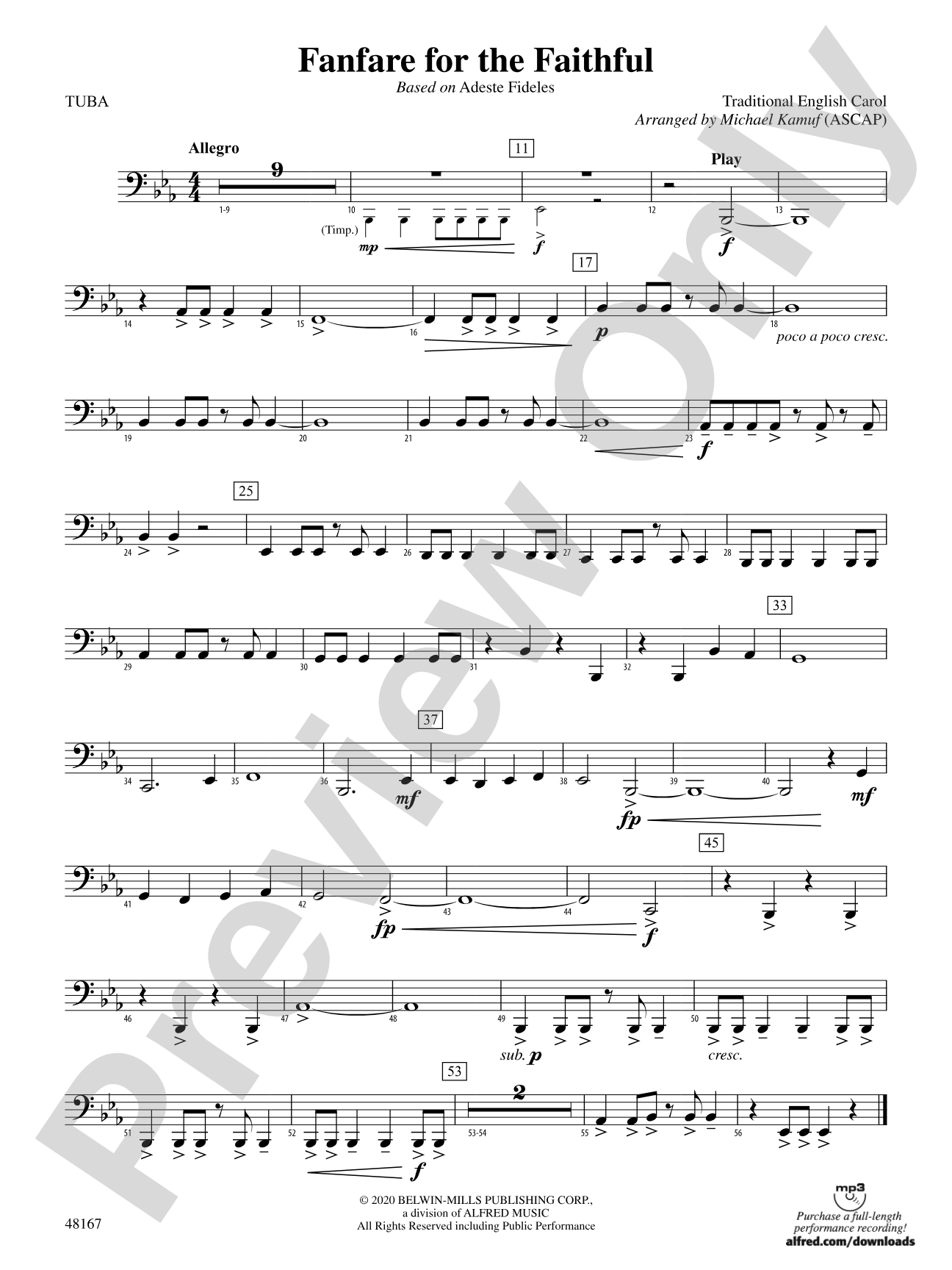 Fanfare for the Faithful: Tuba
