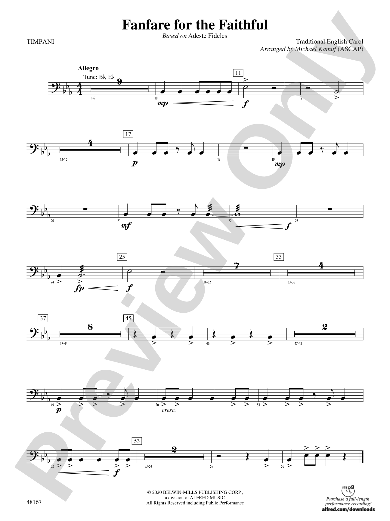 Fanfare for the Faithful: Timpani