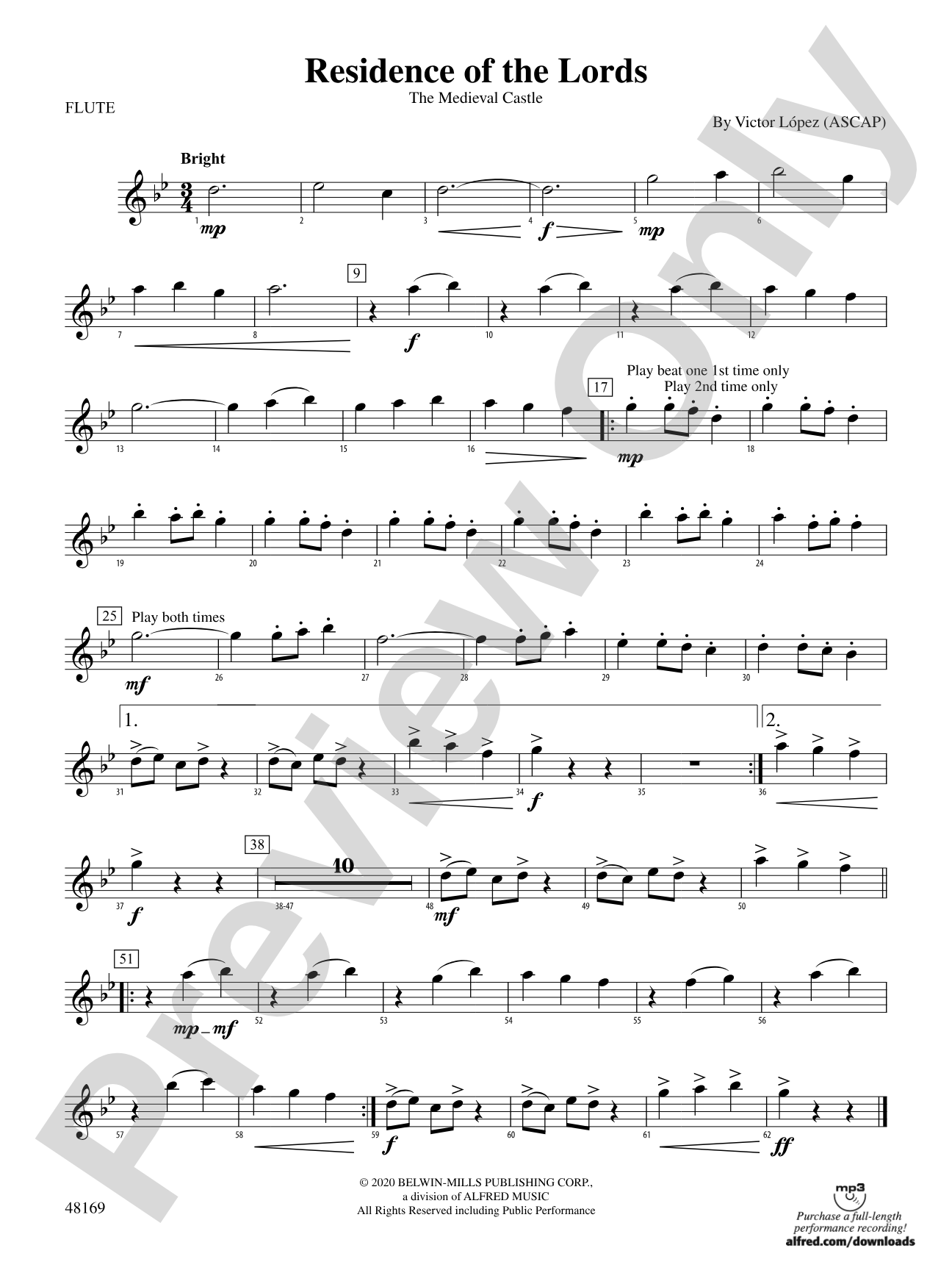 Residence of the Lords: Flute