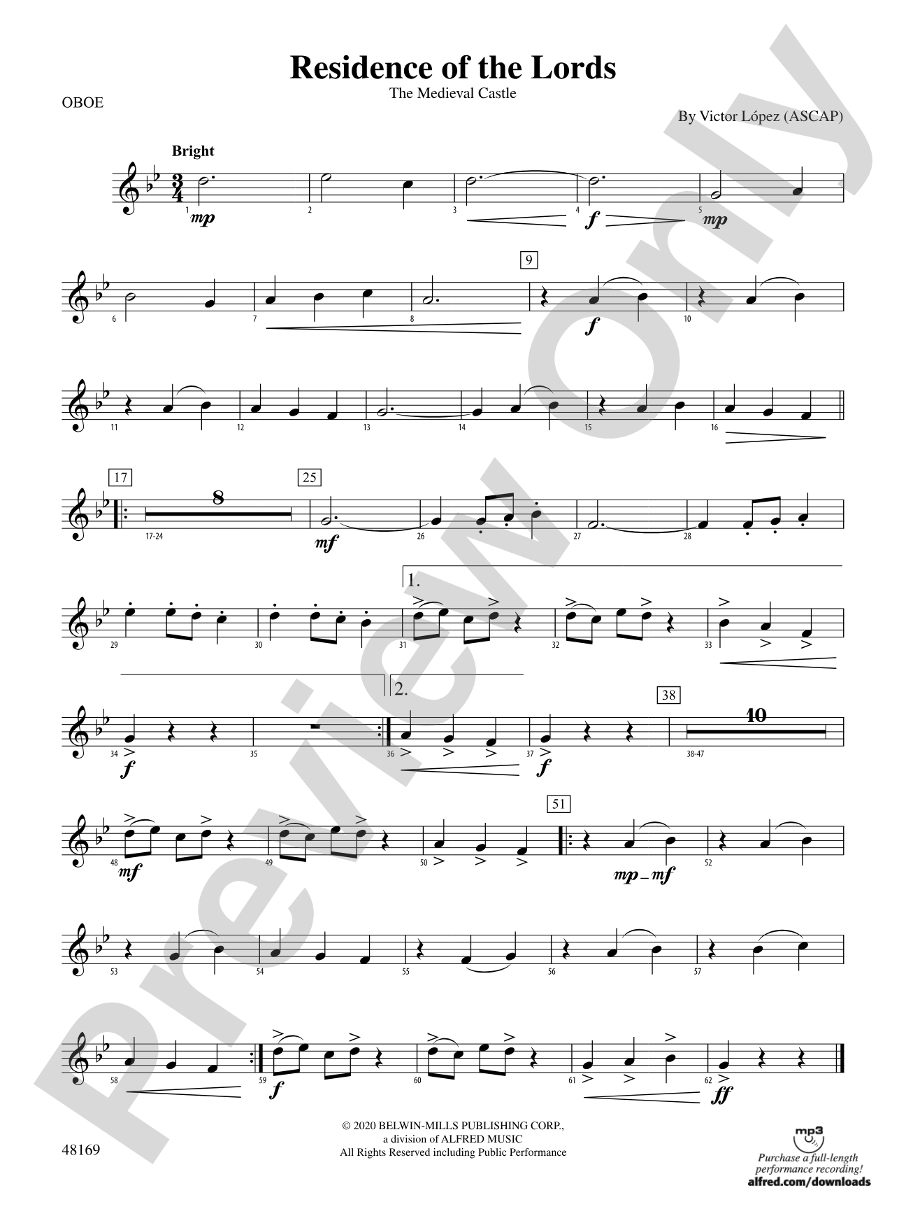 Residence of the Lords: Oboe
