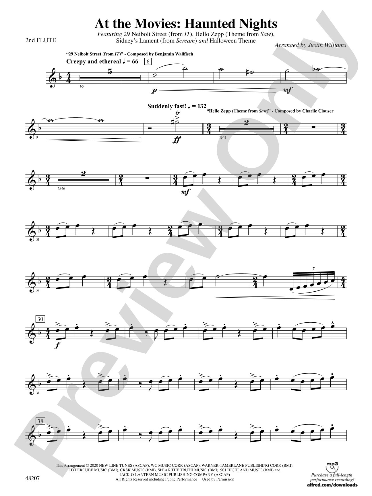 At the Movies: Haunted Nights: 2nd Flute