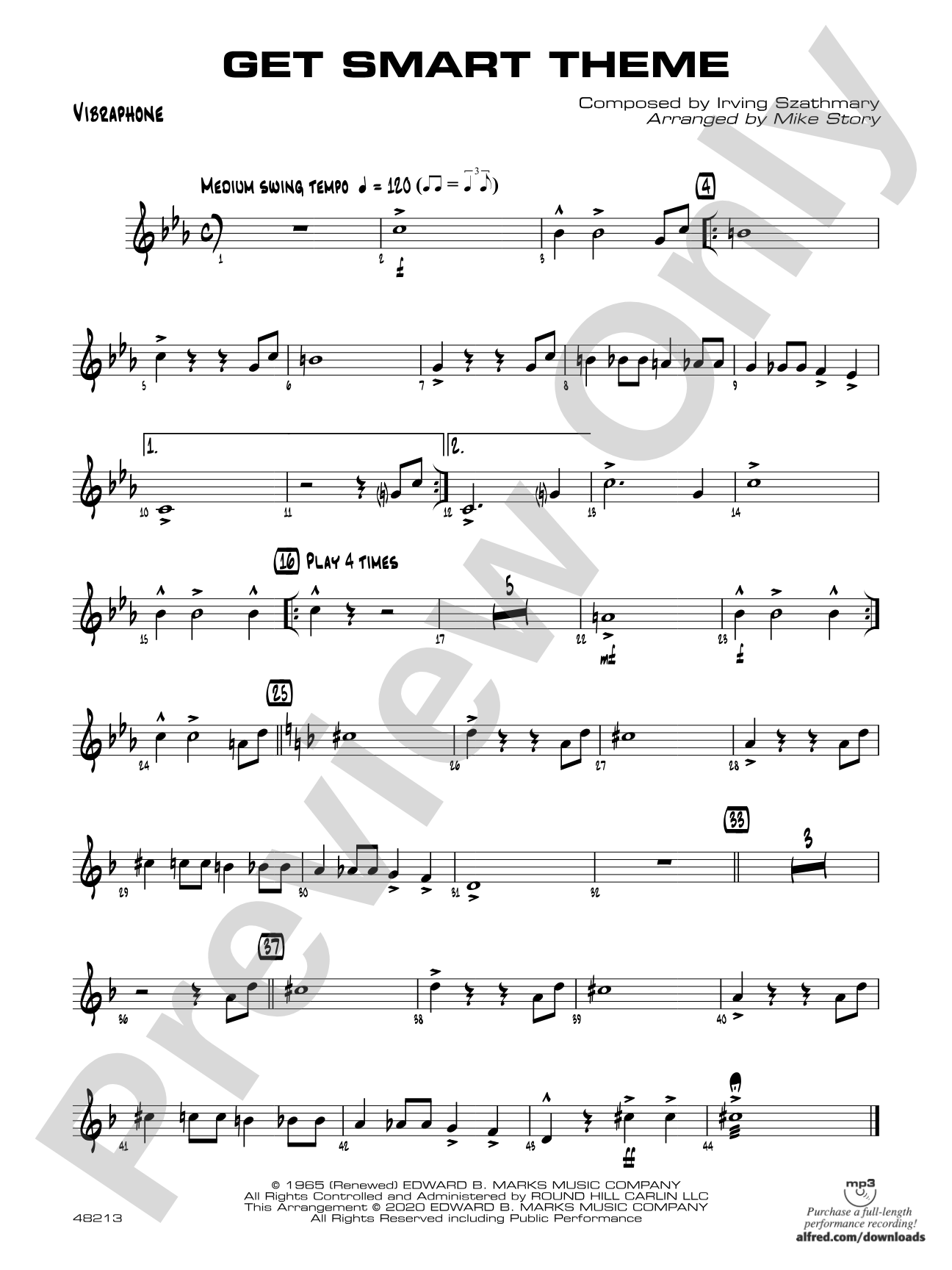 Get Smart Theme: Vibraphone