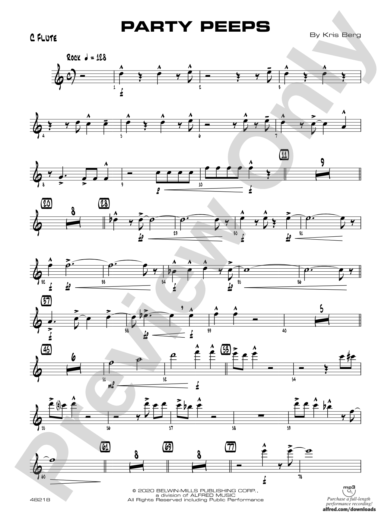 Party Peeps: Flute